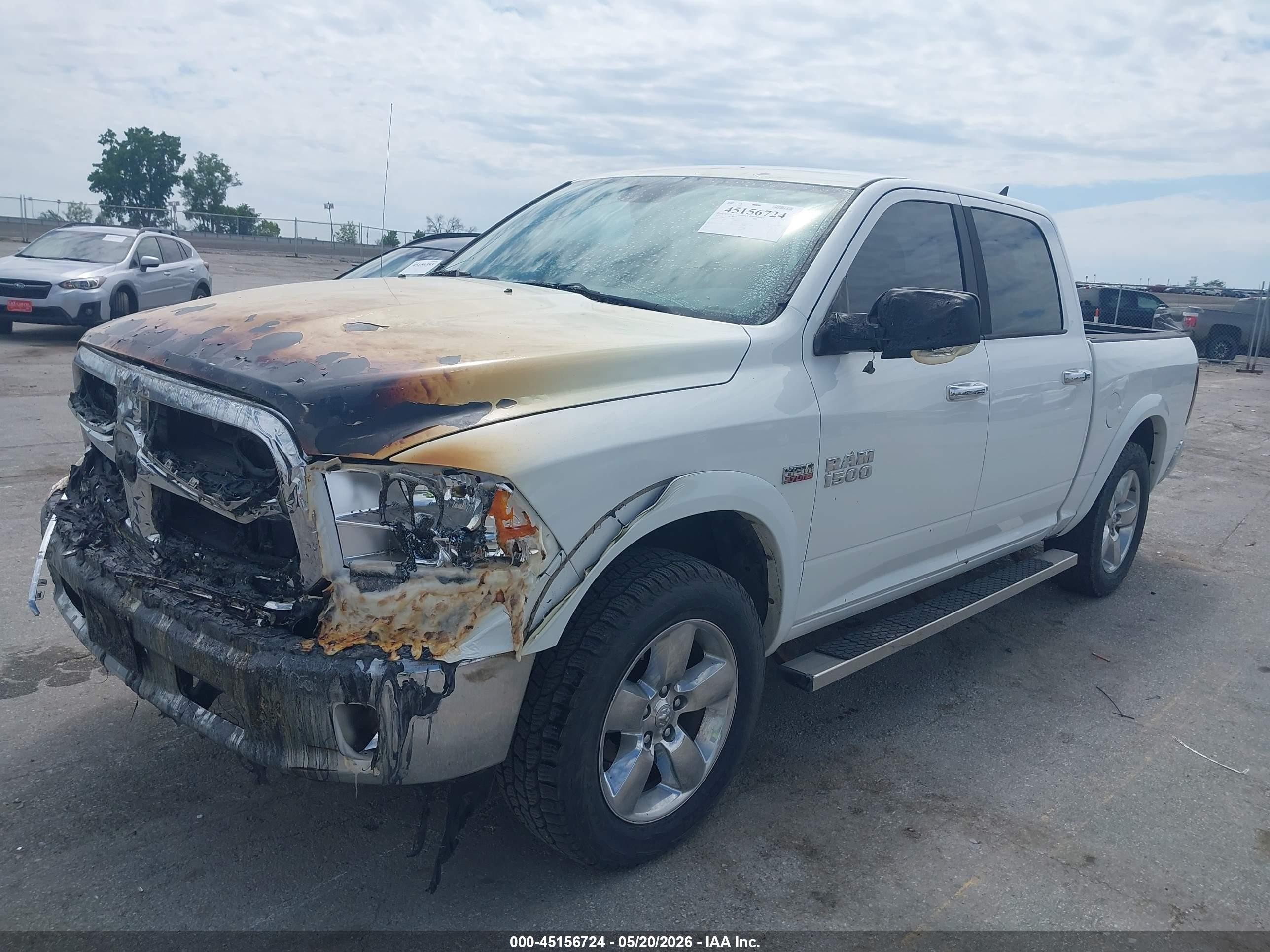 2015 Ram 1500   White vin: 1C6RR7LT3FS777546