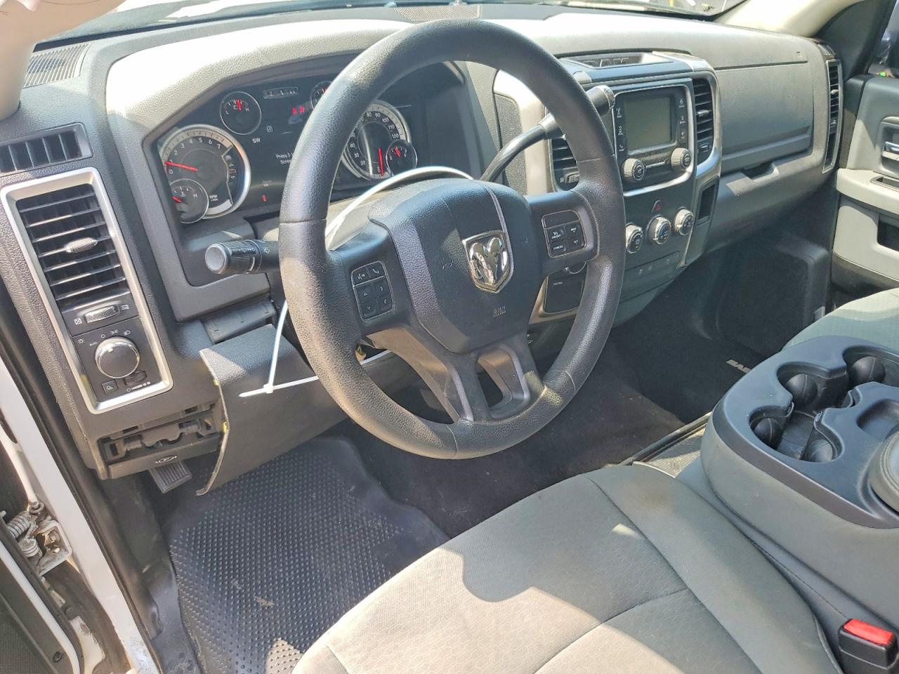2013 Ram 1500 Slt White vin: 1C6RR7LT4DS609301