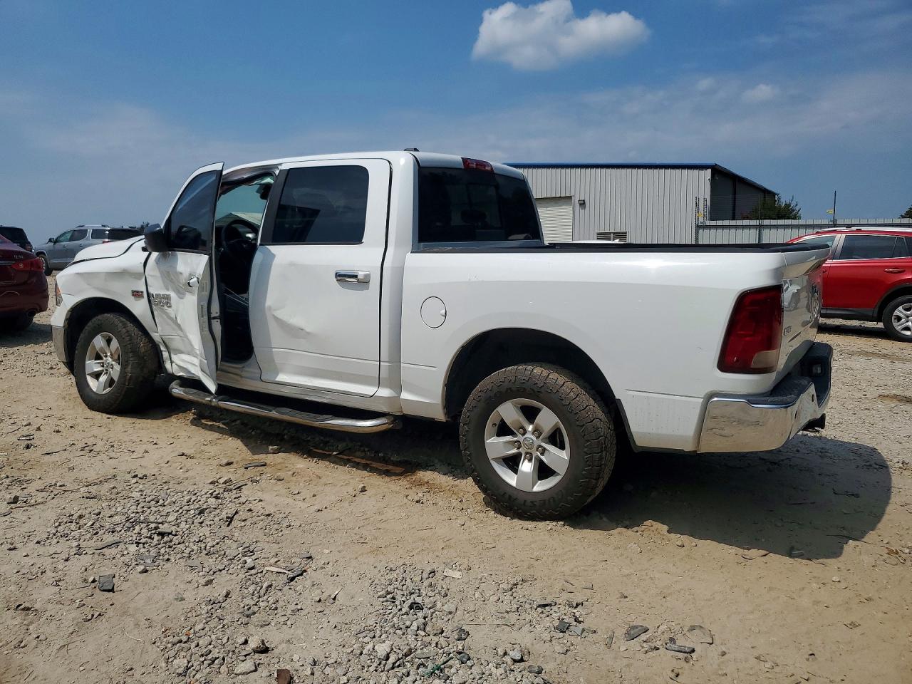 2013 Ram 1500 Slt White vin: 1C6RR7LT4DS609301