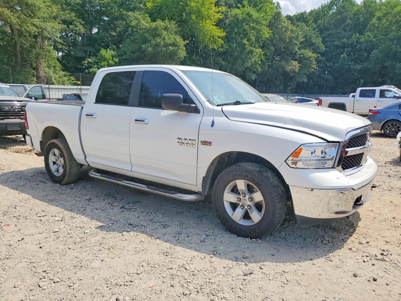 2013 Ram 1500 Slt White vin: 1C6RR7LT4DS609301