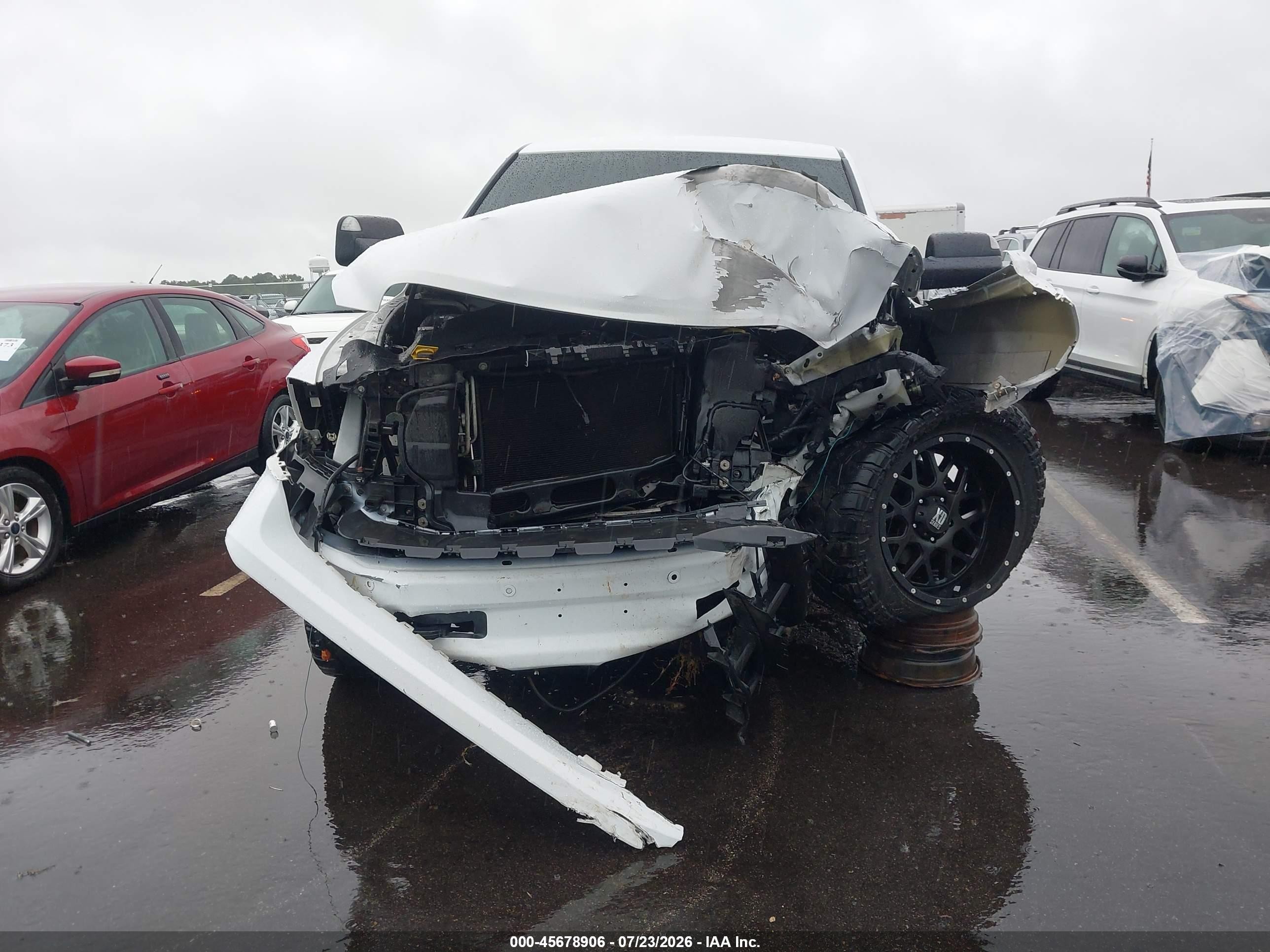 2014 Ram 1500 Big Horn White vin: 1C6RR7LT4ES200507