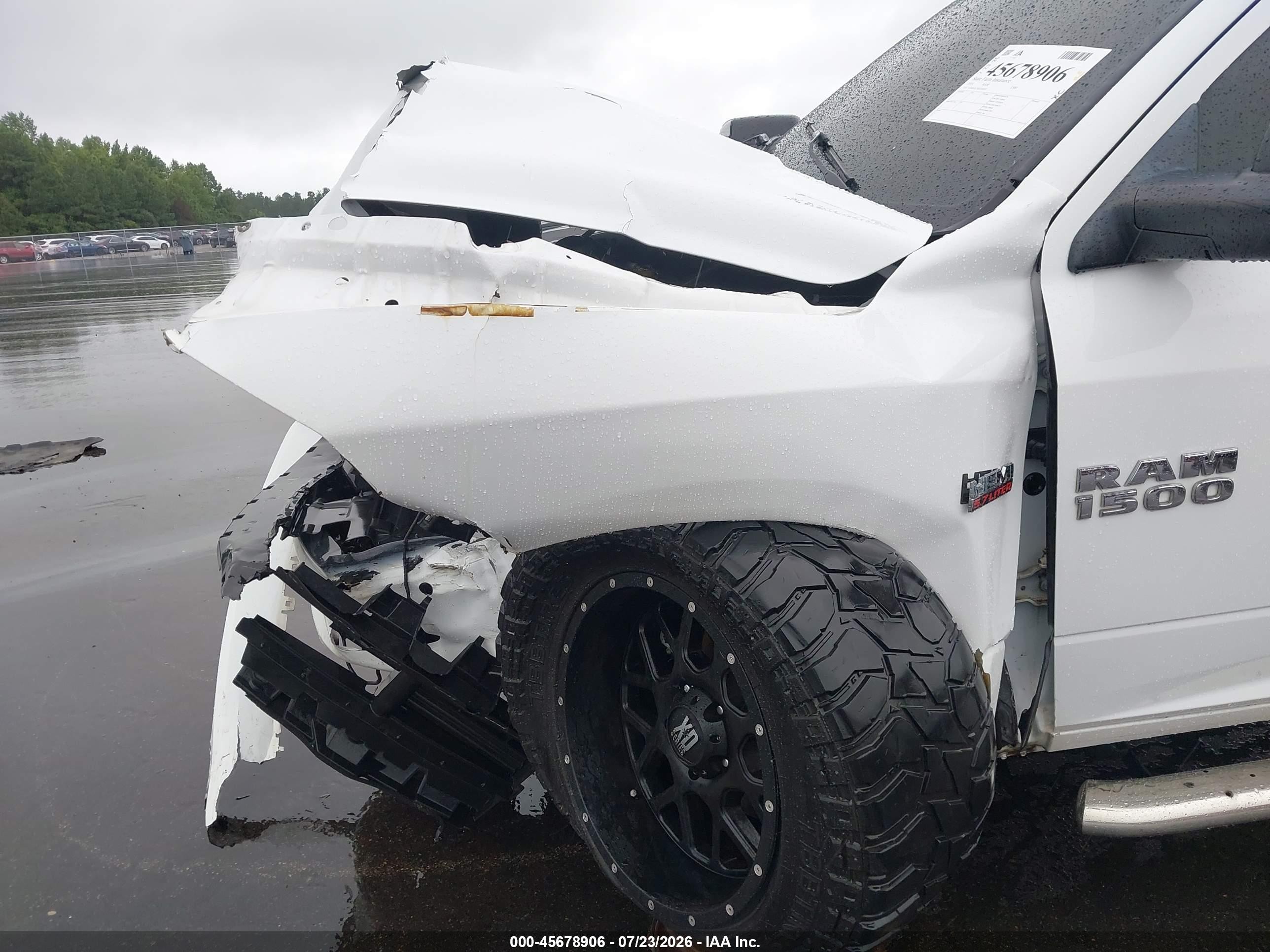 2014 Ram 1500 Big Horn White vin: 1C6RR7LT4ES200507