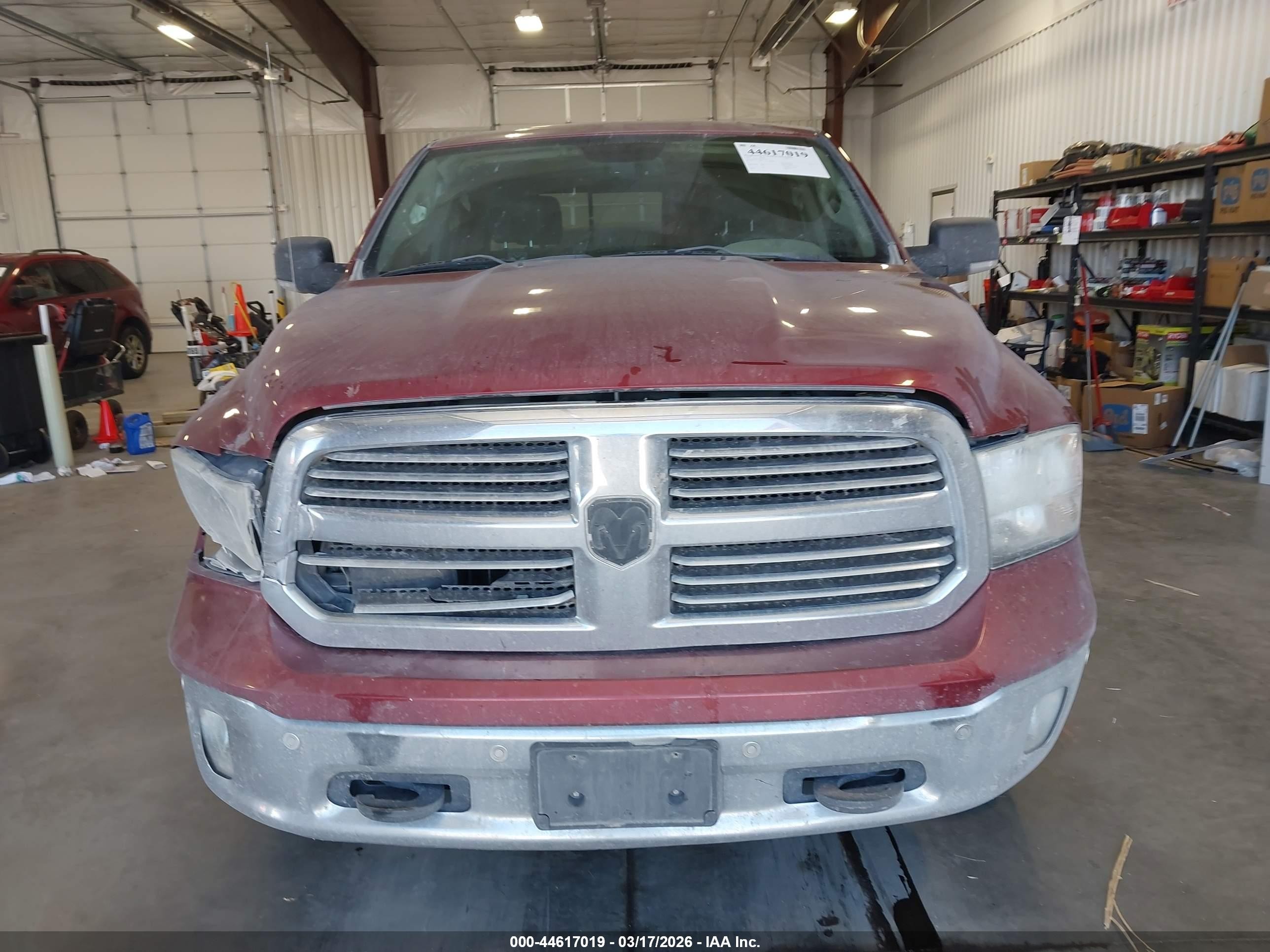 2015 Ram 1500 Big Horn Maroon vin: 1C6RR7LT4FS503479