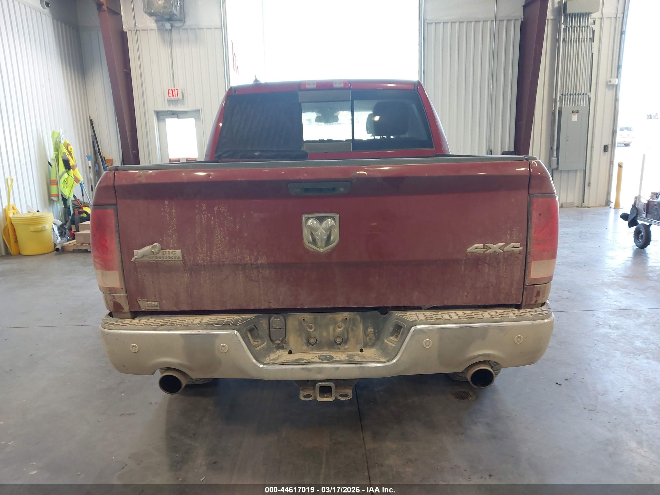 2015 Ram 1500 Big Horn Maroon vin: 1C6RR7LT4FS503479