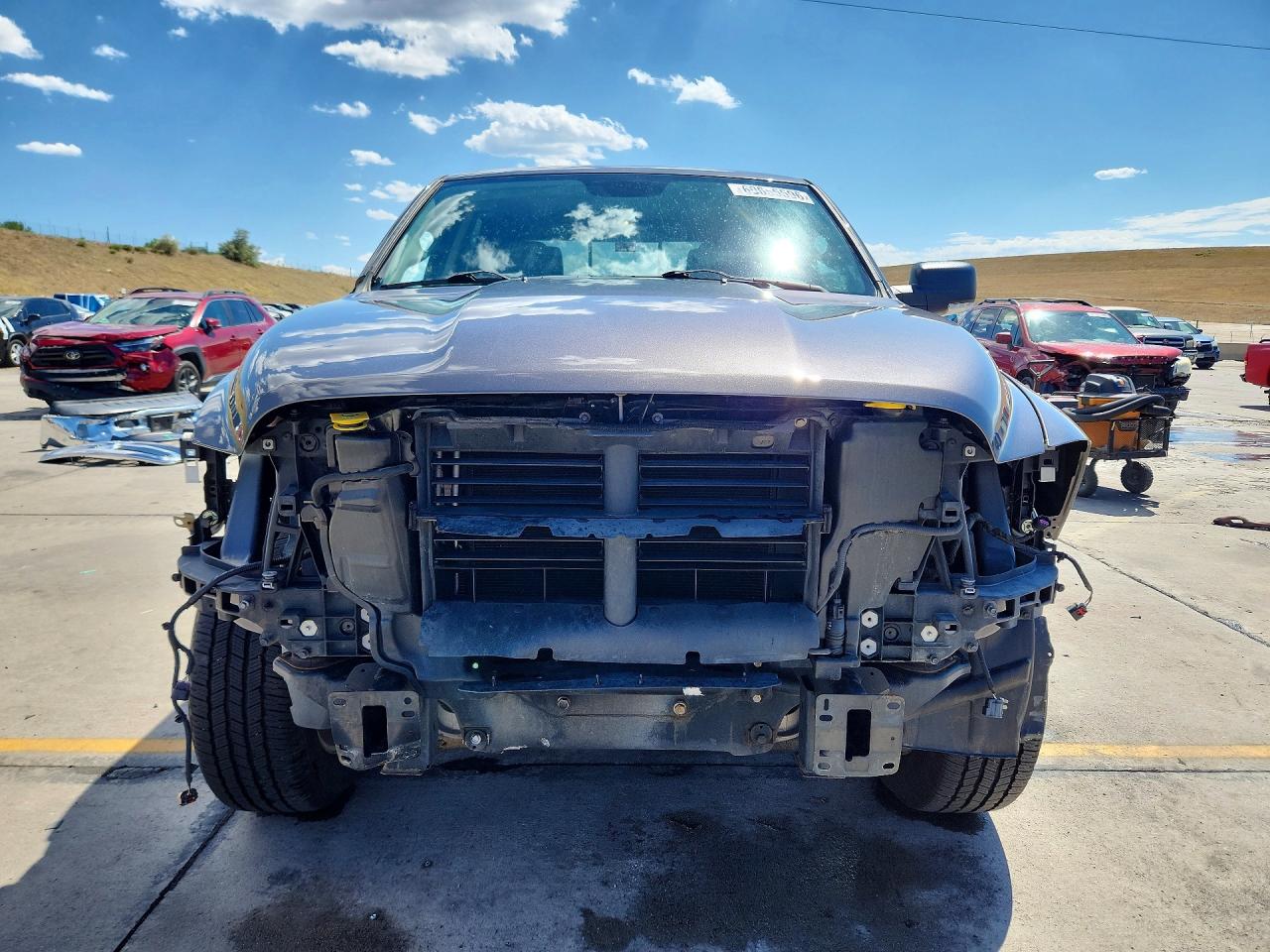 2015 Ram 1500 Slt Gray vin: 1C6RR7LT4FS705819