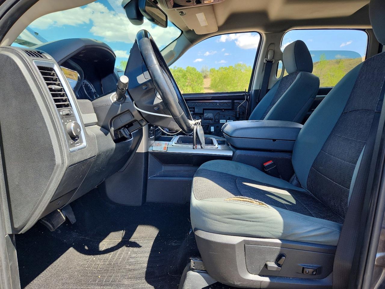 2015 Ram 1500 Slt Gray vin: 1C6RR7LT4FS705819