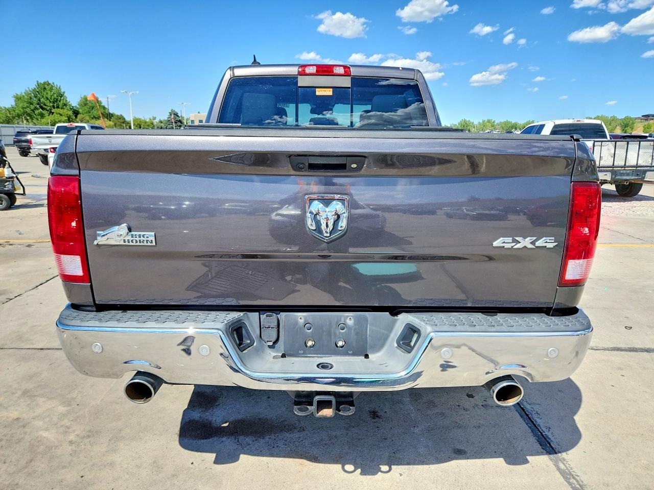 2015 Ram 1500 Slt Gray vin: 1C6RR7LT4FS705819
