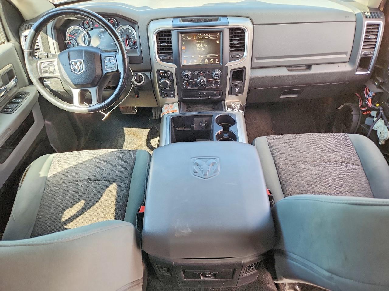 2015 Ram 1500 Slt Gray vin: 1C6RR7LT4FS705819
