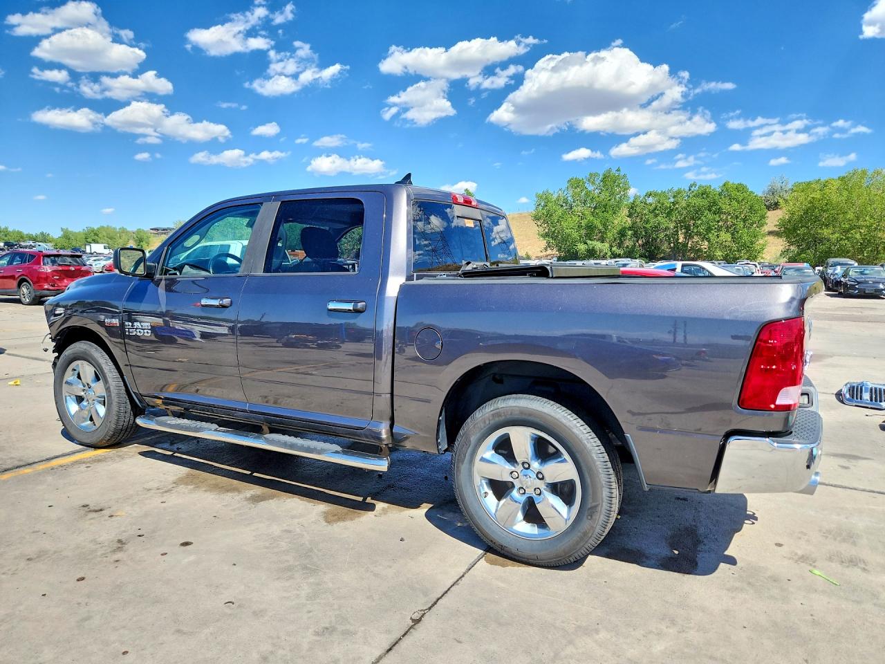 2015 Ram 1500 Slt Gray vin: 1C6RR7LT4FS705819