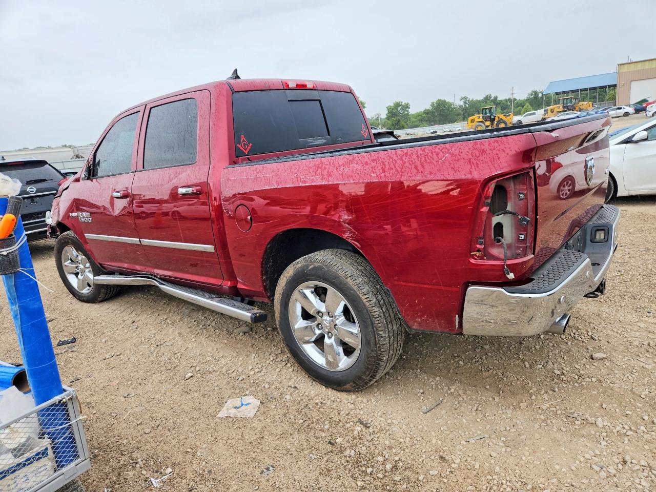 2015 Ram 1500 Slt Burgundy vin: 1C6RR7LT4FS724757