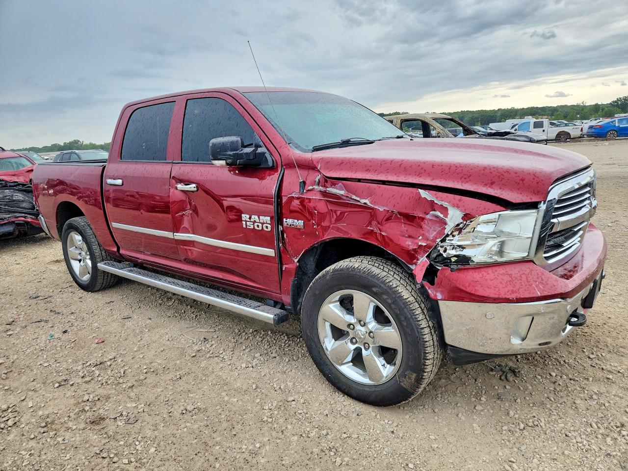 2015 Ram 1500 Slt Burgundy vin: 1C6RR7LT4FS724757