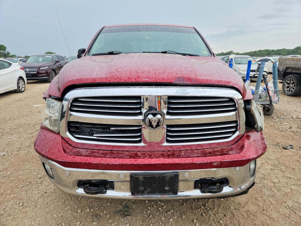 2015 Ram 1500 Slt Burgundy vin: 1C6RR7LT4FS724757