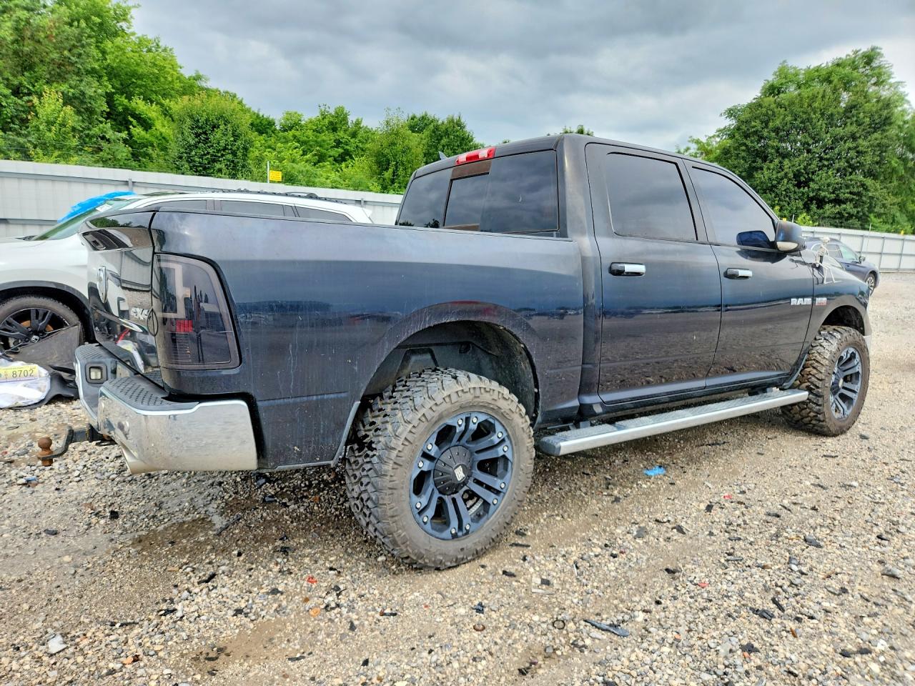 2015 Ram 1500 Slt Черный vin: 1C6RR7LT4FS759699