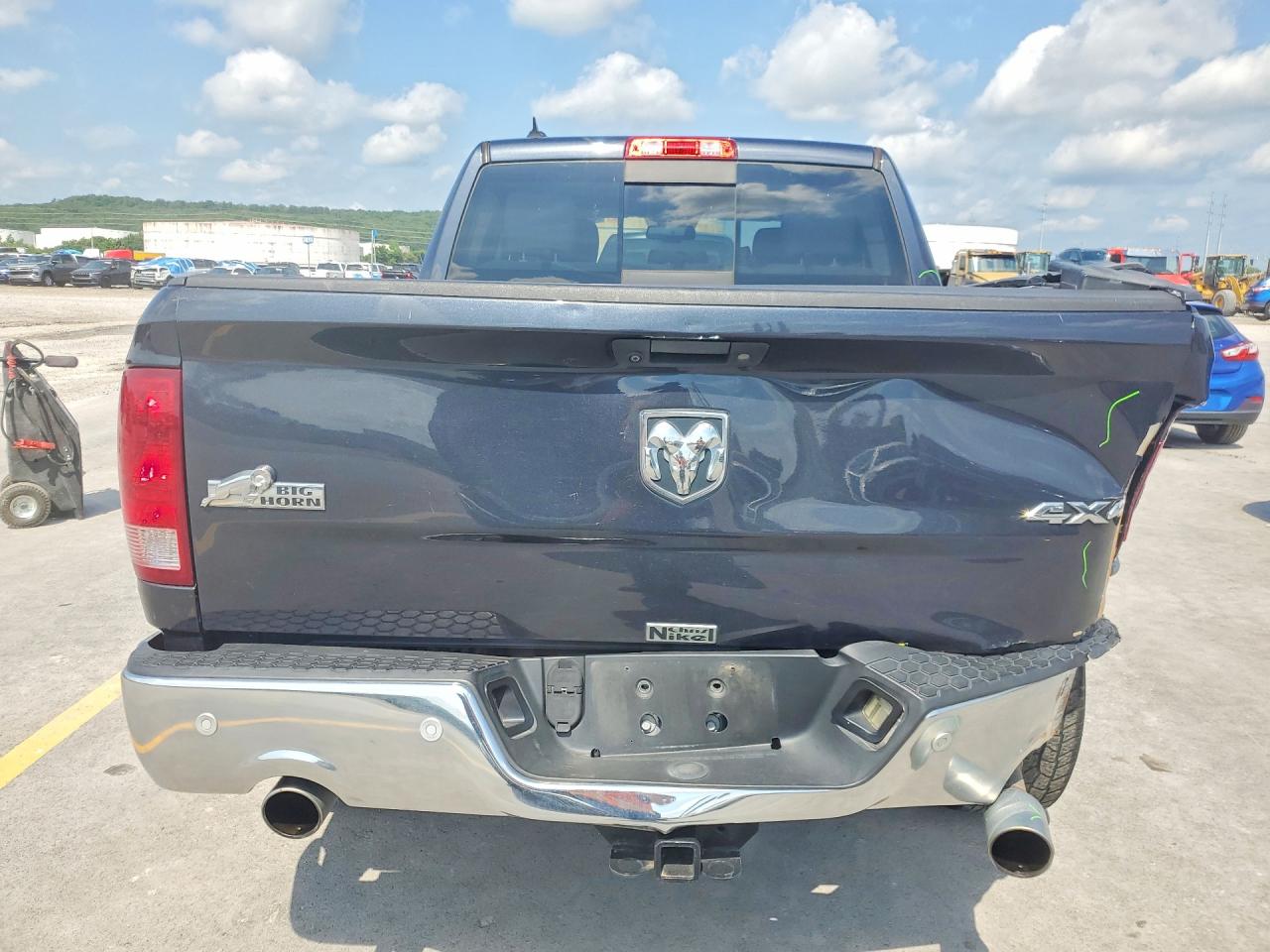 2017 Ram 1500 Slt Black vin: 1C6RR7LT4HS627285