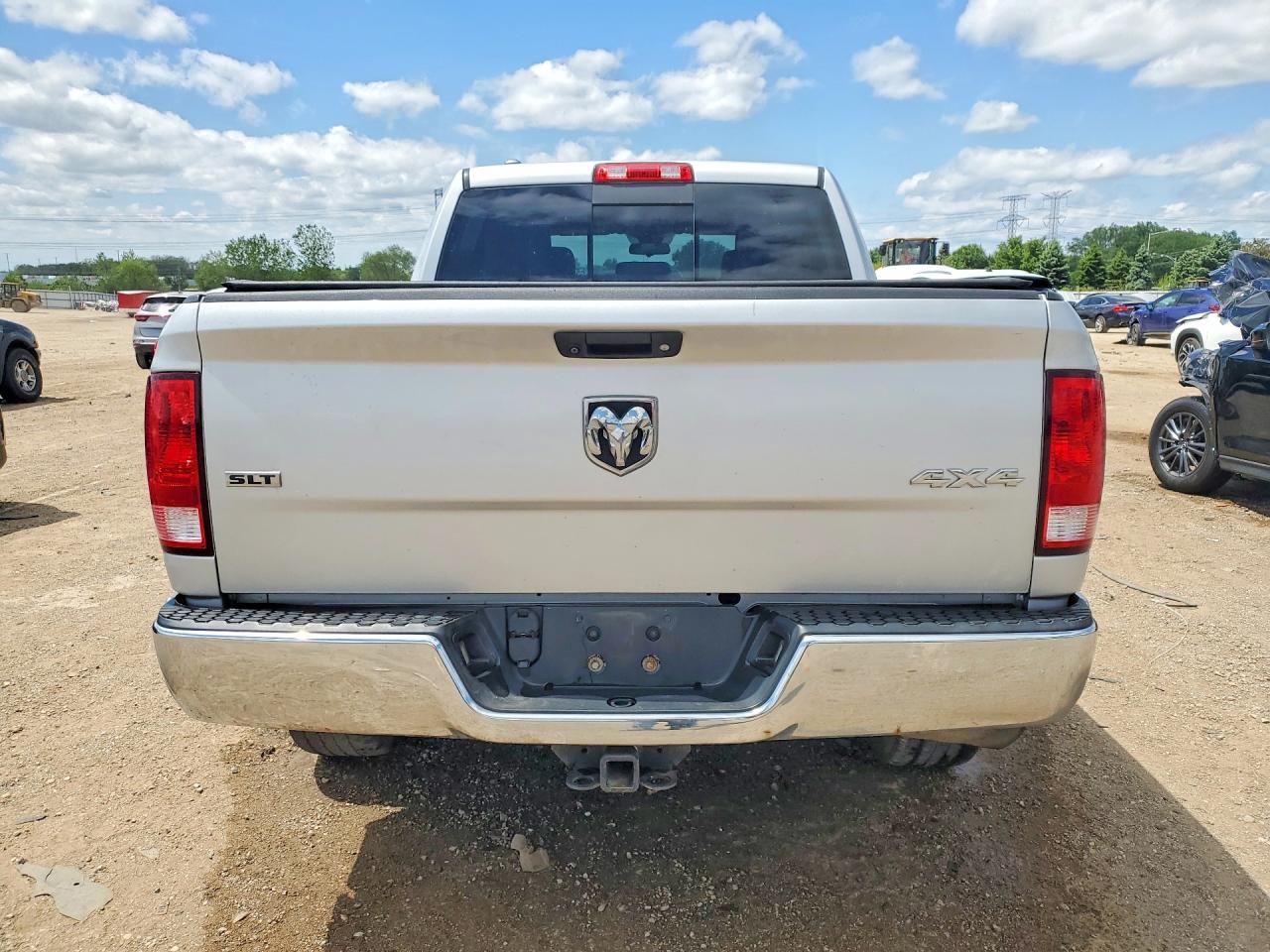2018 Ram 1500 Slt Silver vin: 1C6RR7LT4JS297086