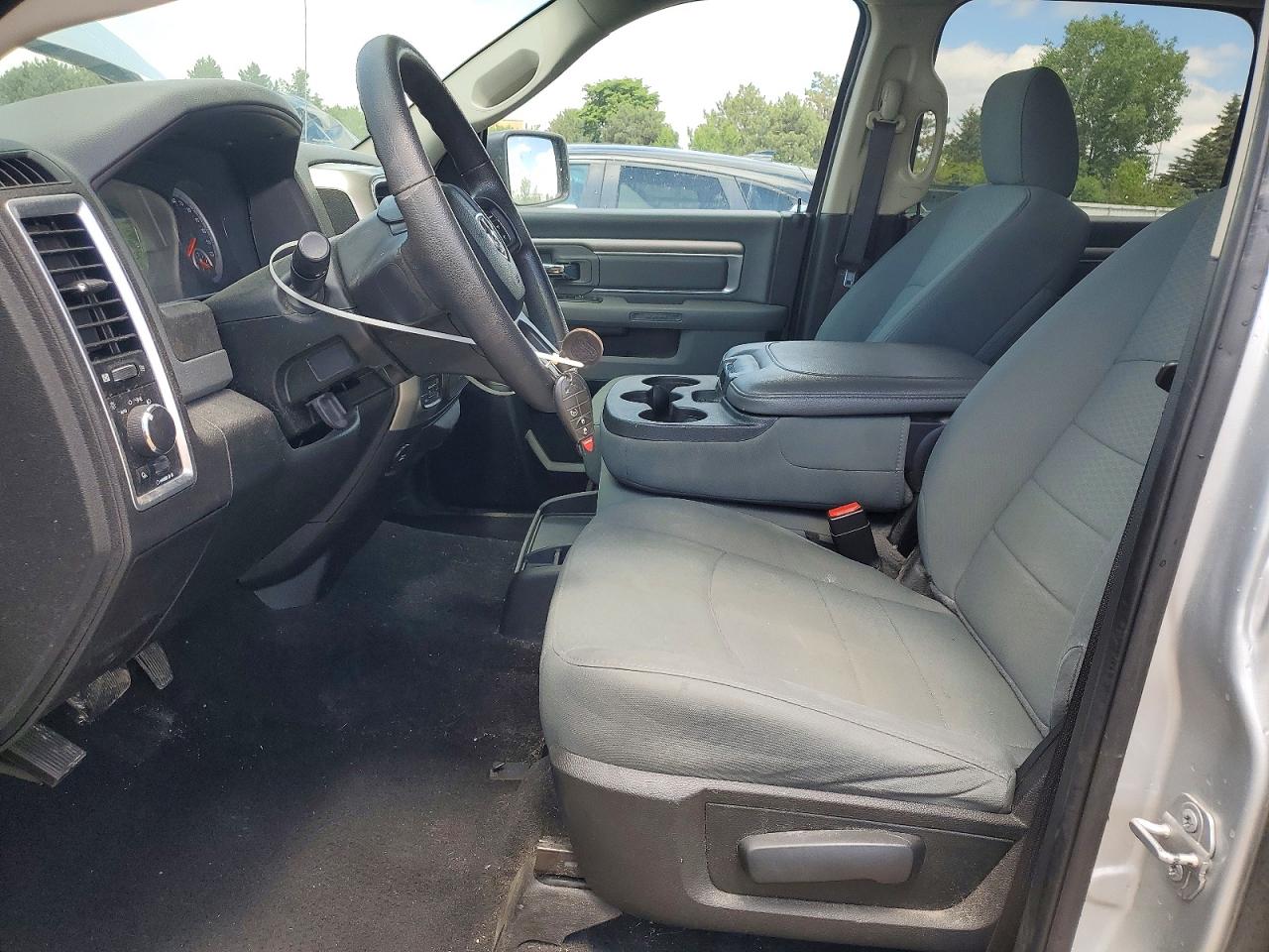 2018 Ram 1500 Slt Silver vin: 1C6RR7LT4JS297086