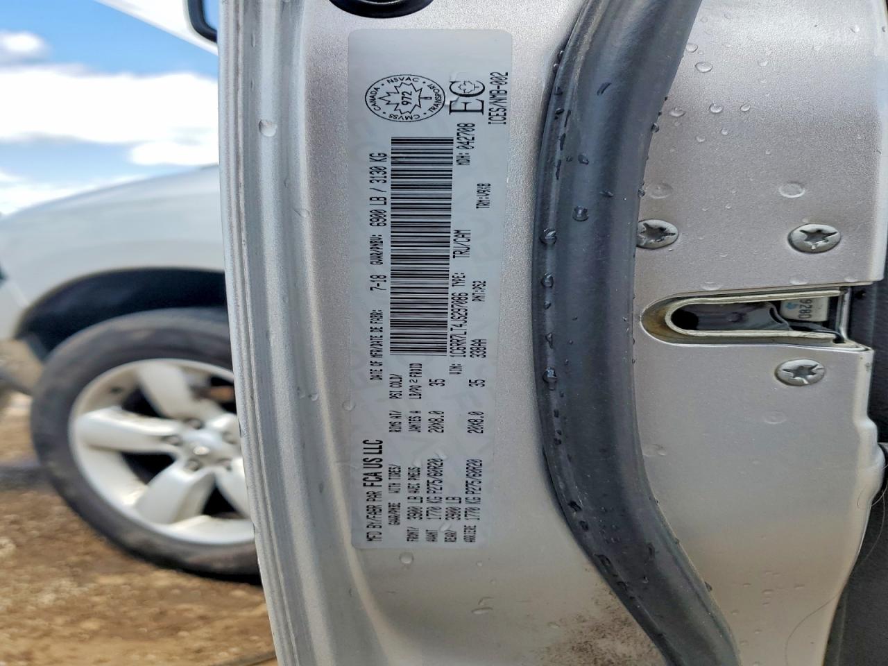 2018 Ram 1500 Slt Silver vin: 1C6RR7LT4JS297086