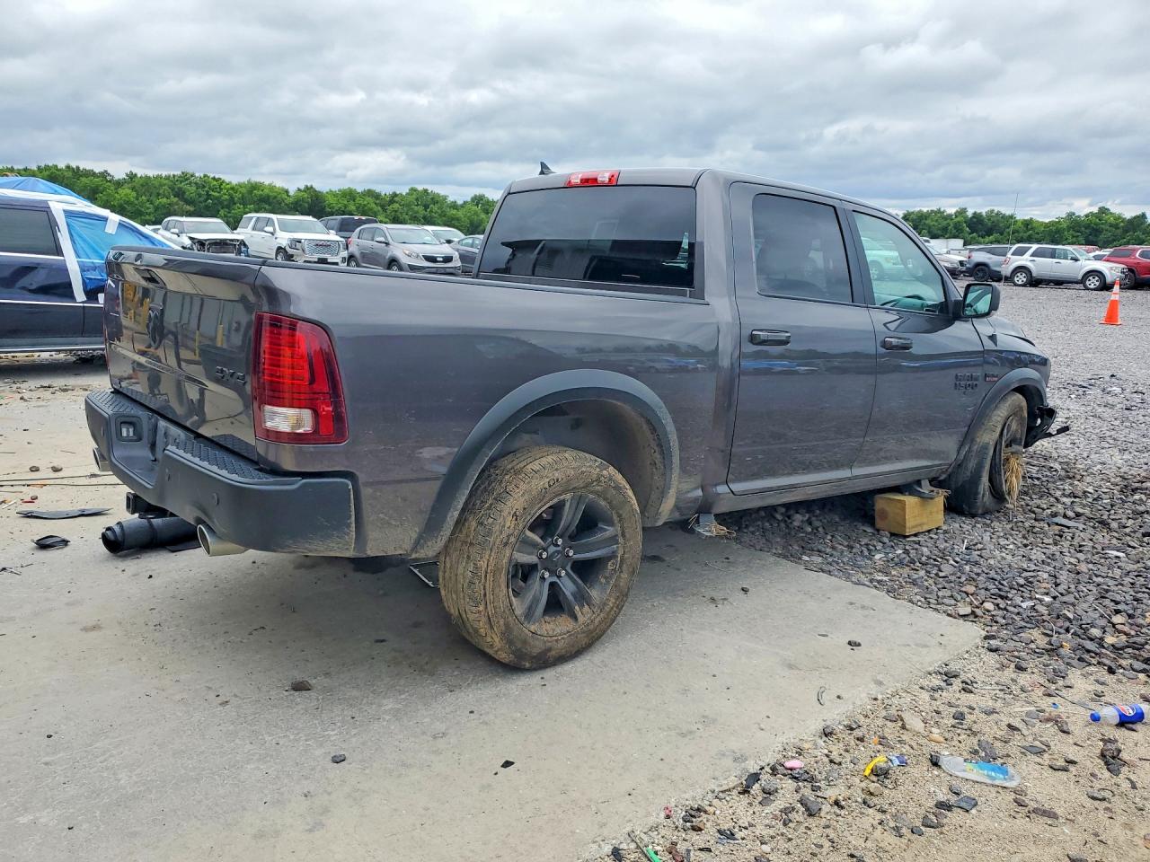 2021 Ram 1500 Classic Slt Gray vin: 1C6RR7LT4MS557152