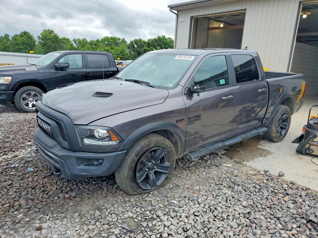 2021 Ram 1500 Classic Slt Gray vin: 1C6RR7LT4MS557152