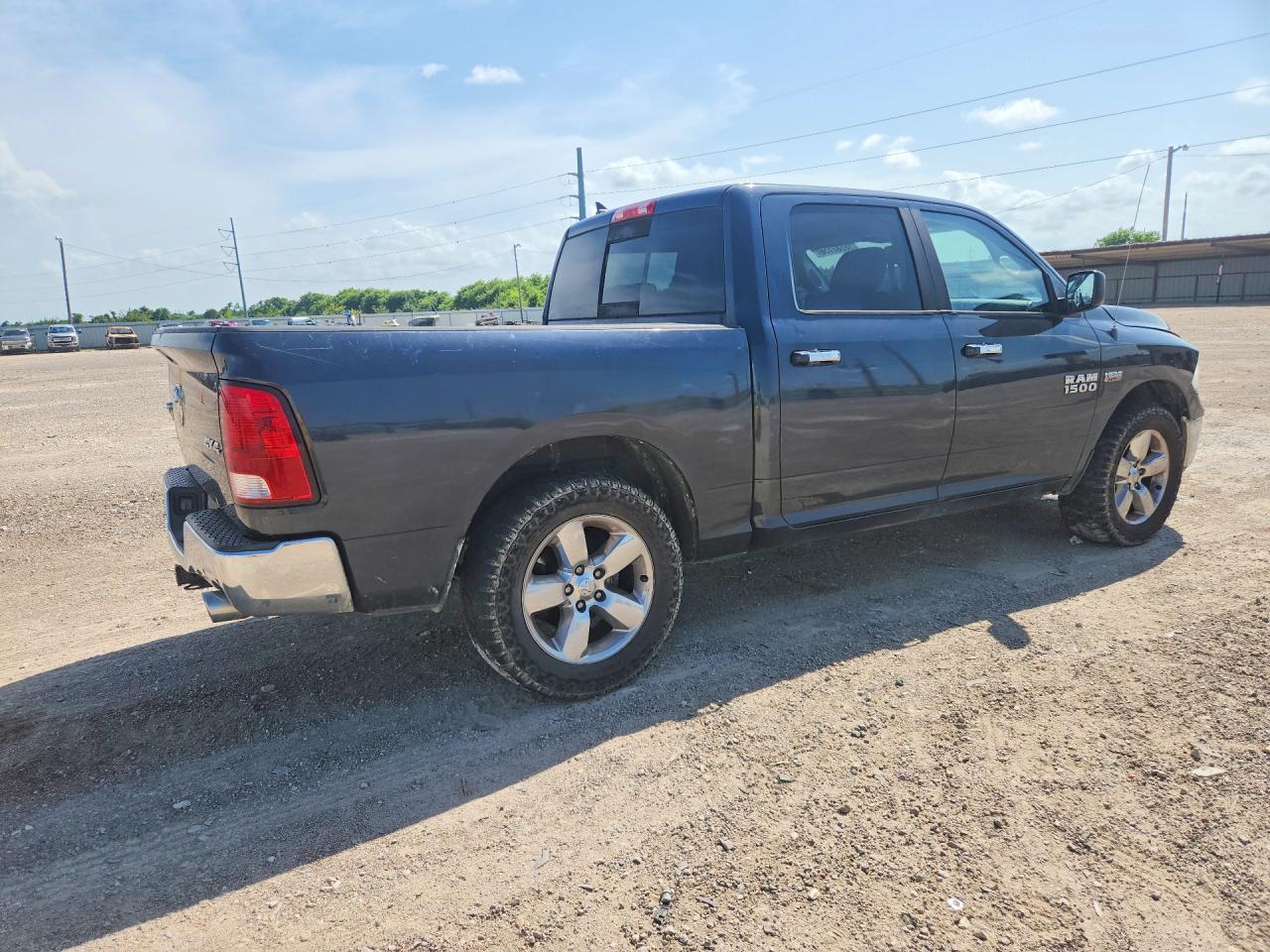 2013 Ram 1500 Slt Blue vin: 1C6RR7LT5DS573764