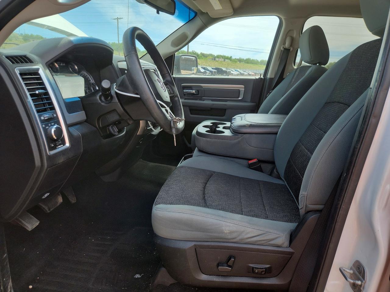2013 Ram 1500 Slt White vin: 1C6RR7LT5DS691474