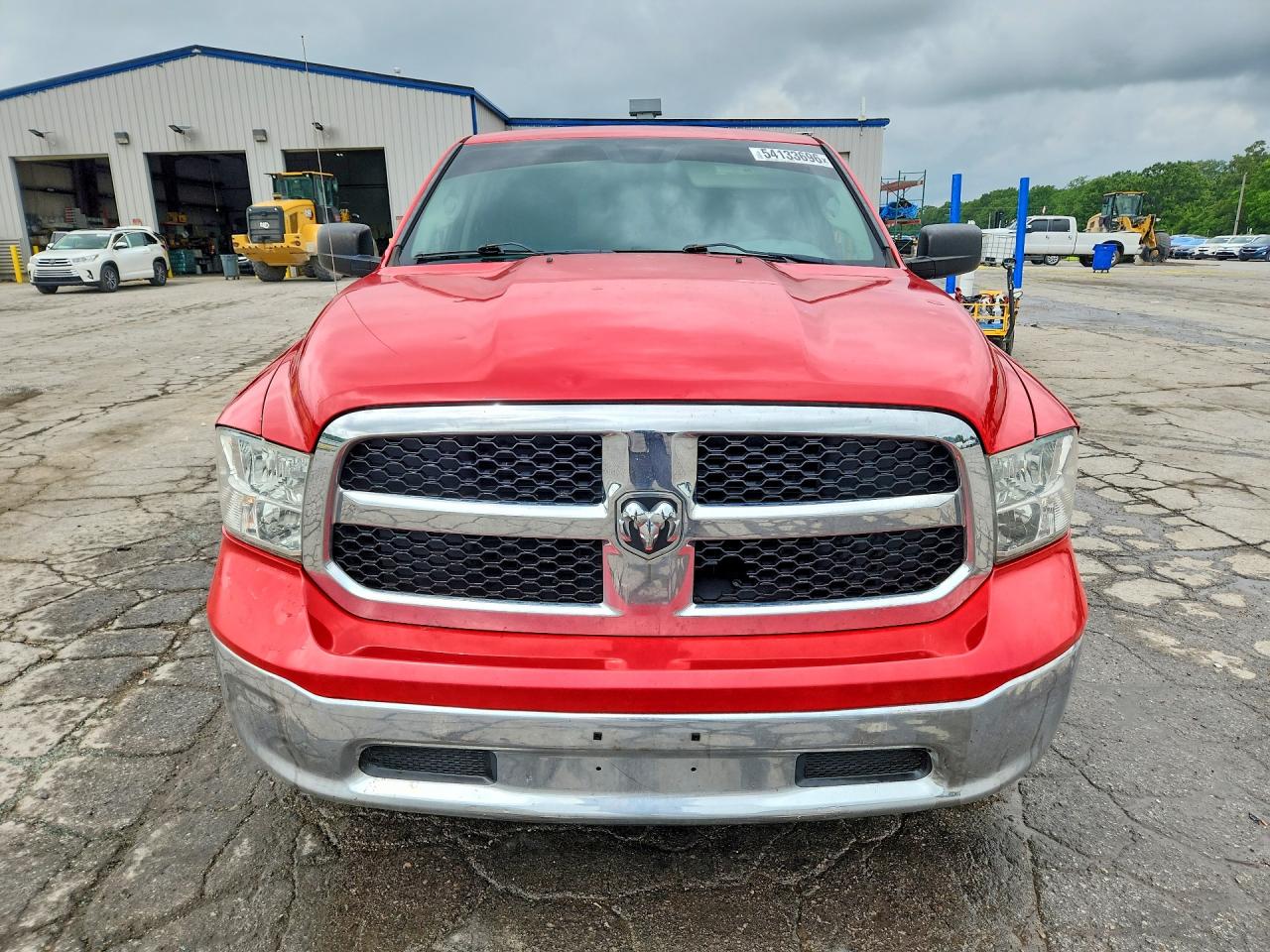 2014 Ram 1500 Slt Red vin: 1C6RR7LT5ES103848