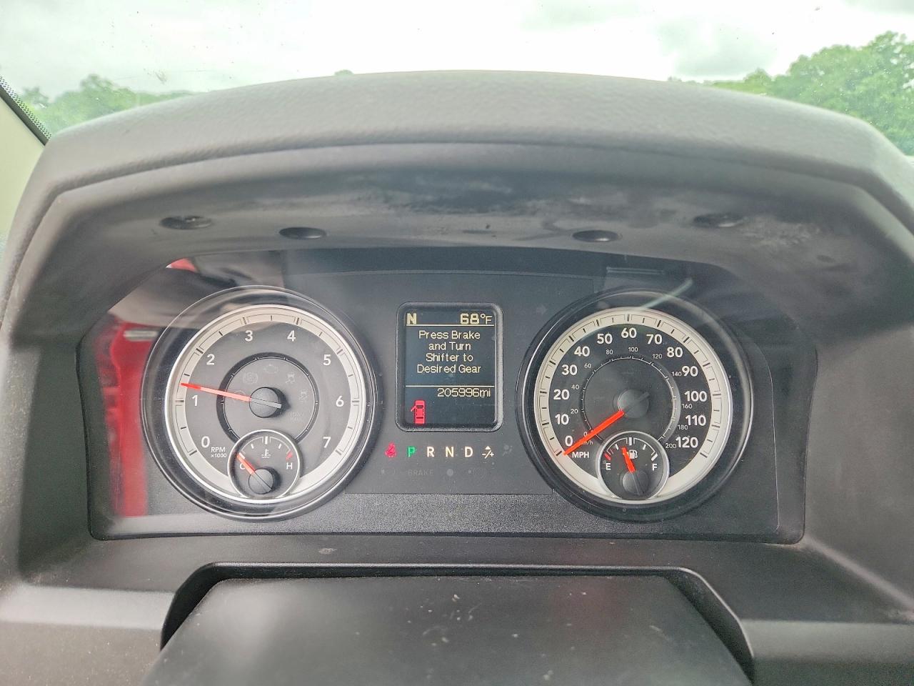 2014 Ram 1500 Slt Red vin: 1C6RR7LT5ES103848