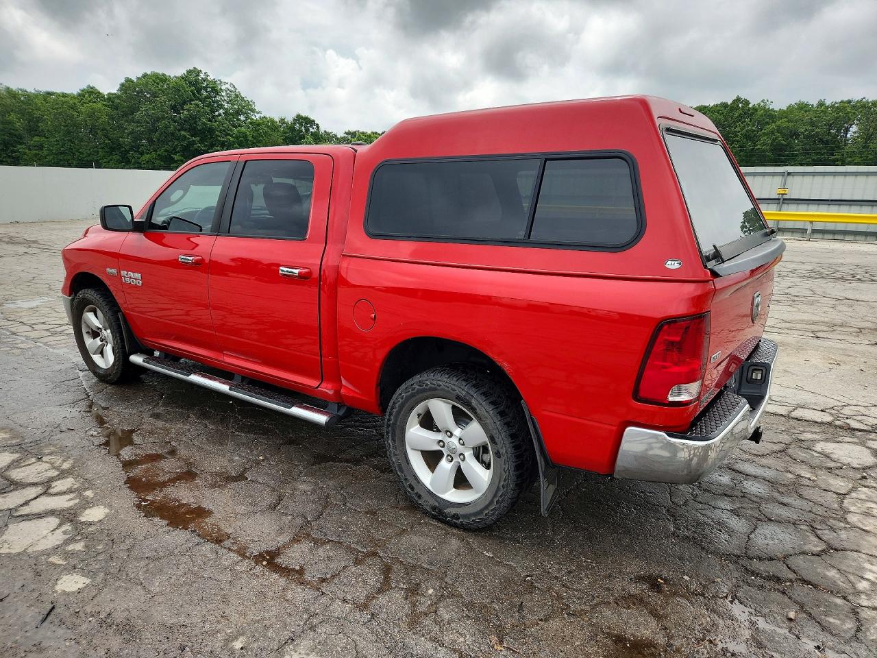 2014 Ram 1500 Slt Red vin: 1C6RR7LT5ES103848