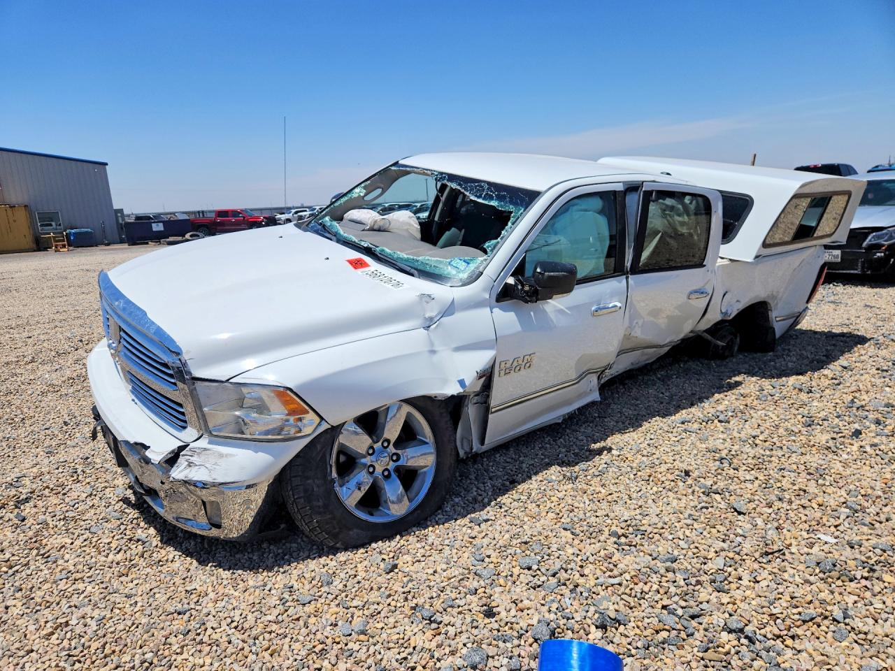 2014 Ram 1500 Slt White vin: 1C6RR7LT5ES187122