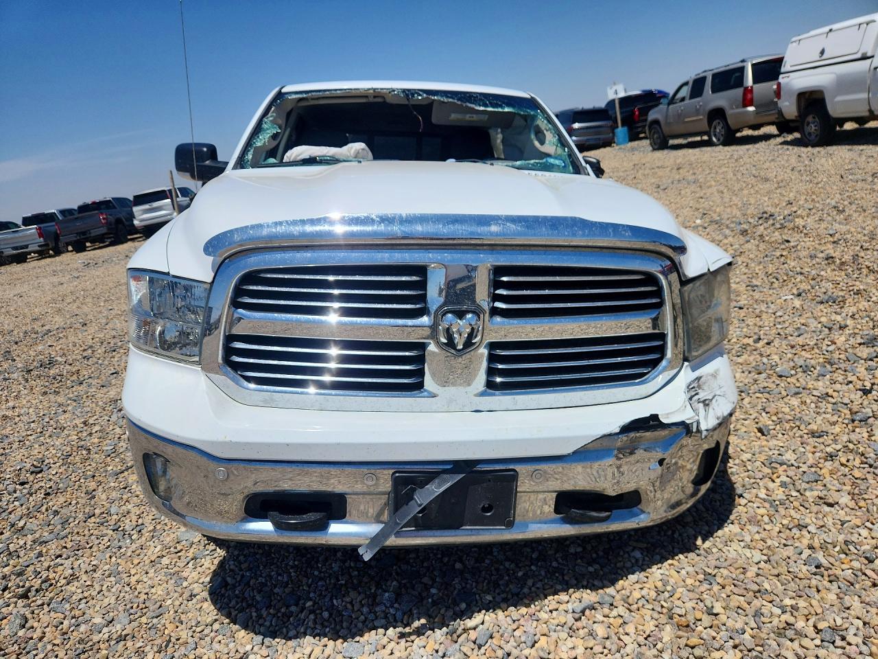 2014 Ram 1500 Slt White vin: 1C6RR7LT5ES187122