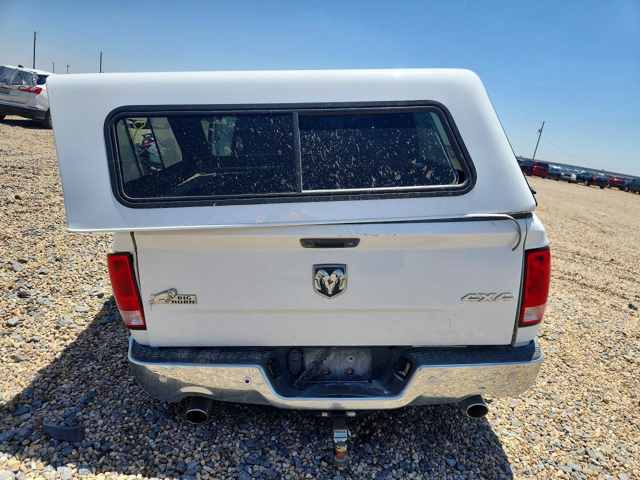 2014 Ram 1500 Slt White vin: 1C6RR7LT5ES187122