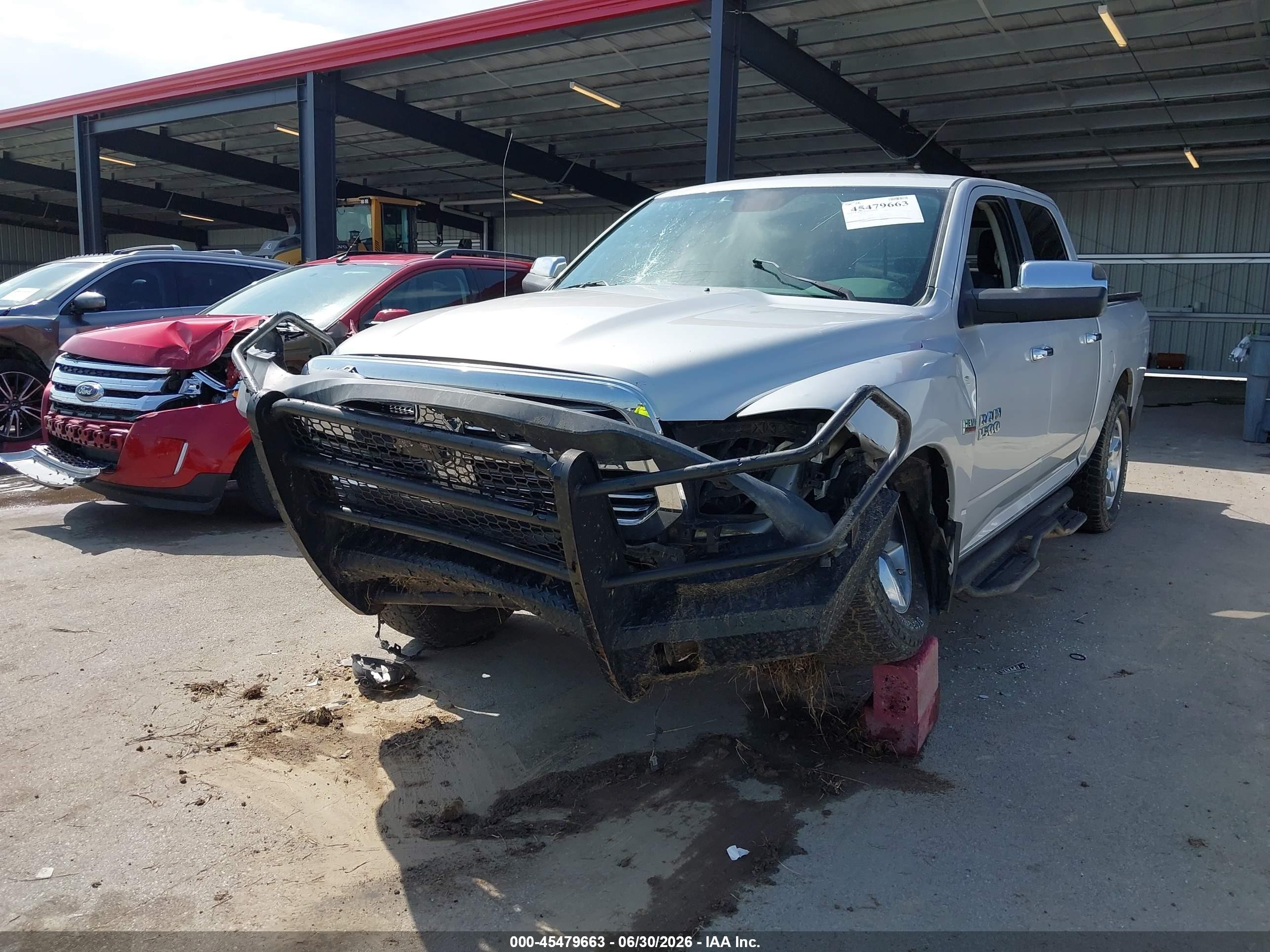 2014 Ram 1500 Big Horn Silver vin: 1C6RR7LT5ES309283