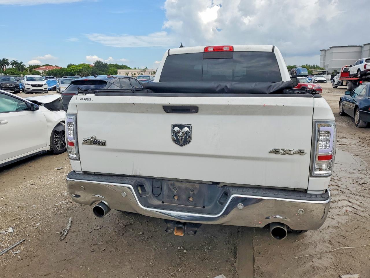 2014 Ram 1500 Slt White vin: 1C6RR7LT5ES413580