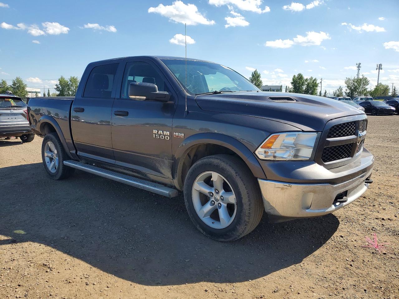 2014 Ram 1500 Slt Gray vin: 1C6RR7LT5ES477280