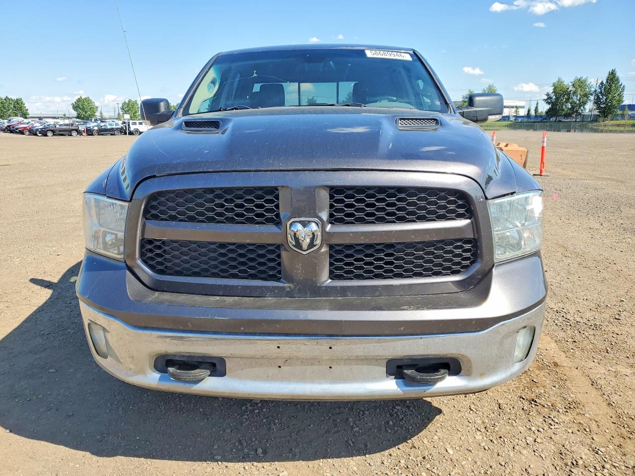 2014 Ram 1500 Slt Gray vin: 1C6RR7LT5ES477280