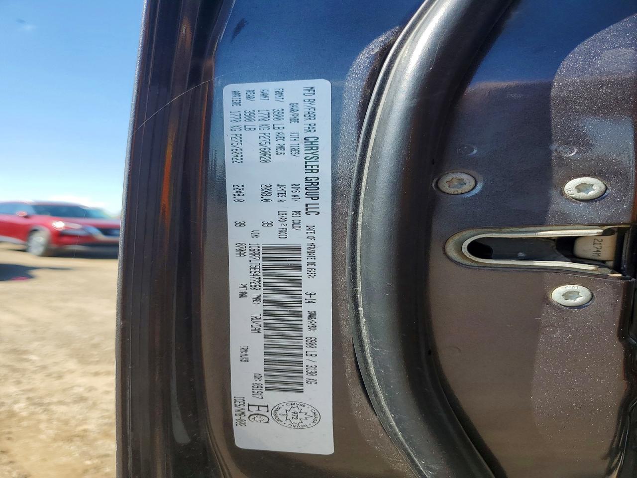2014 Ram 1500 Slt Gray vin: 1C6RR7LT5ES477280