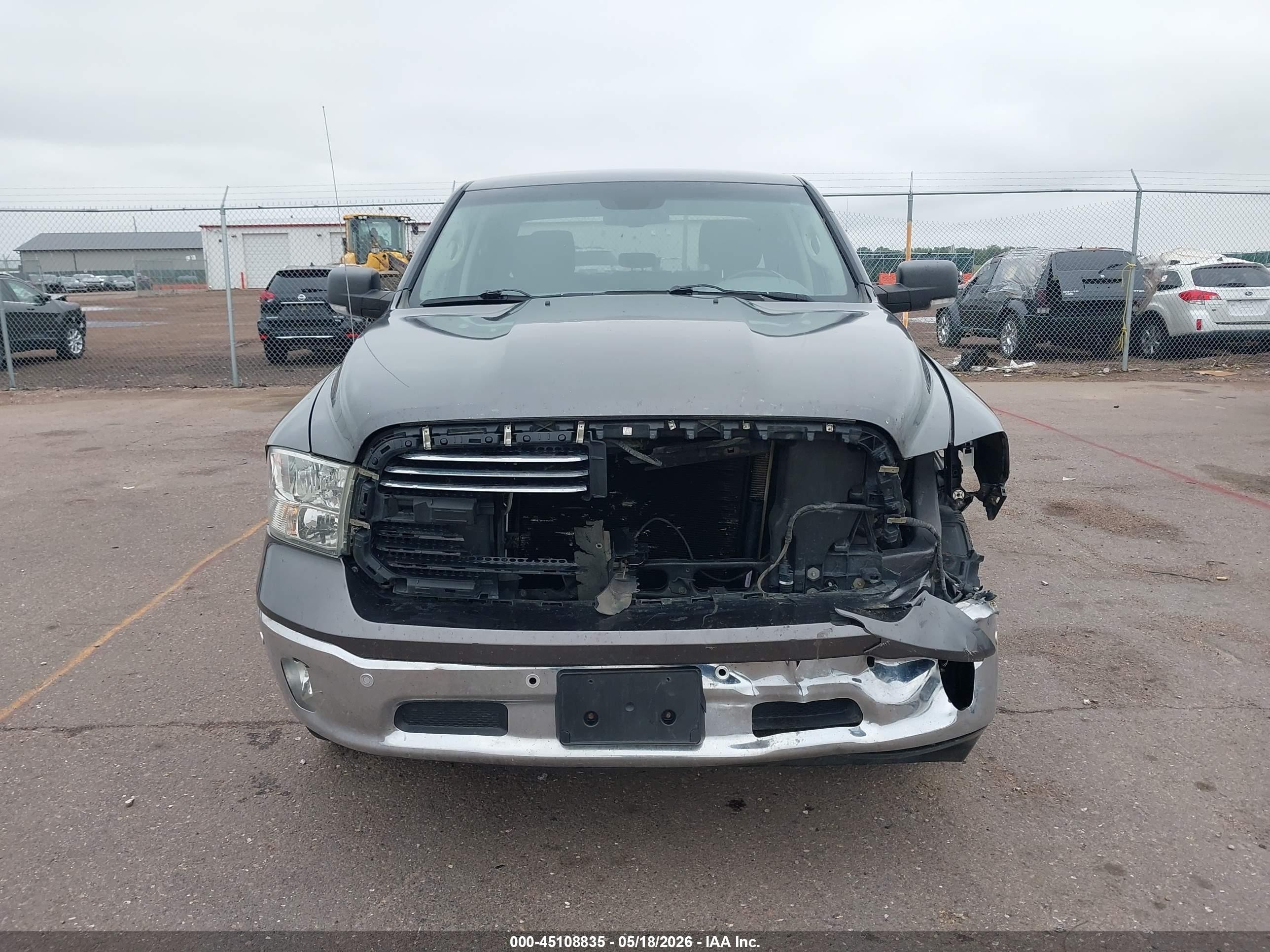 2015 Ram 1500 Big Horn Silver vin: 1C6RR7LT5FS558300