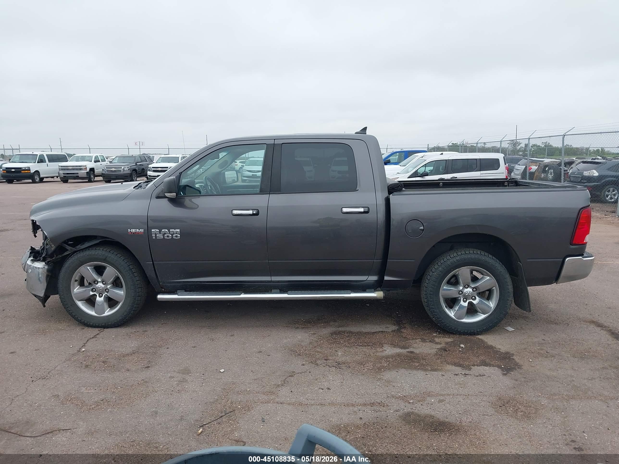 2015 Ram 1500 Big Horn Silver vin: 1C6RR7LT5FS558300