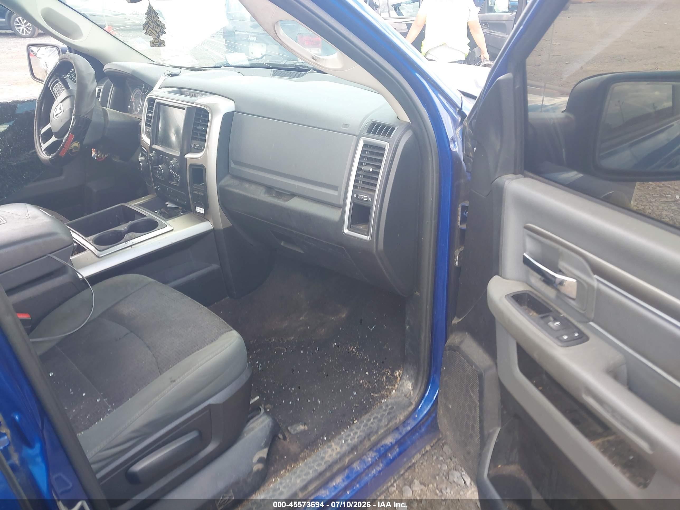2015 Ram 1500 Outdoorsman Blue vin: 1C6RR7LT5FS628376