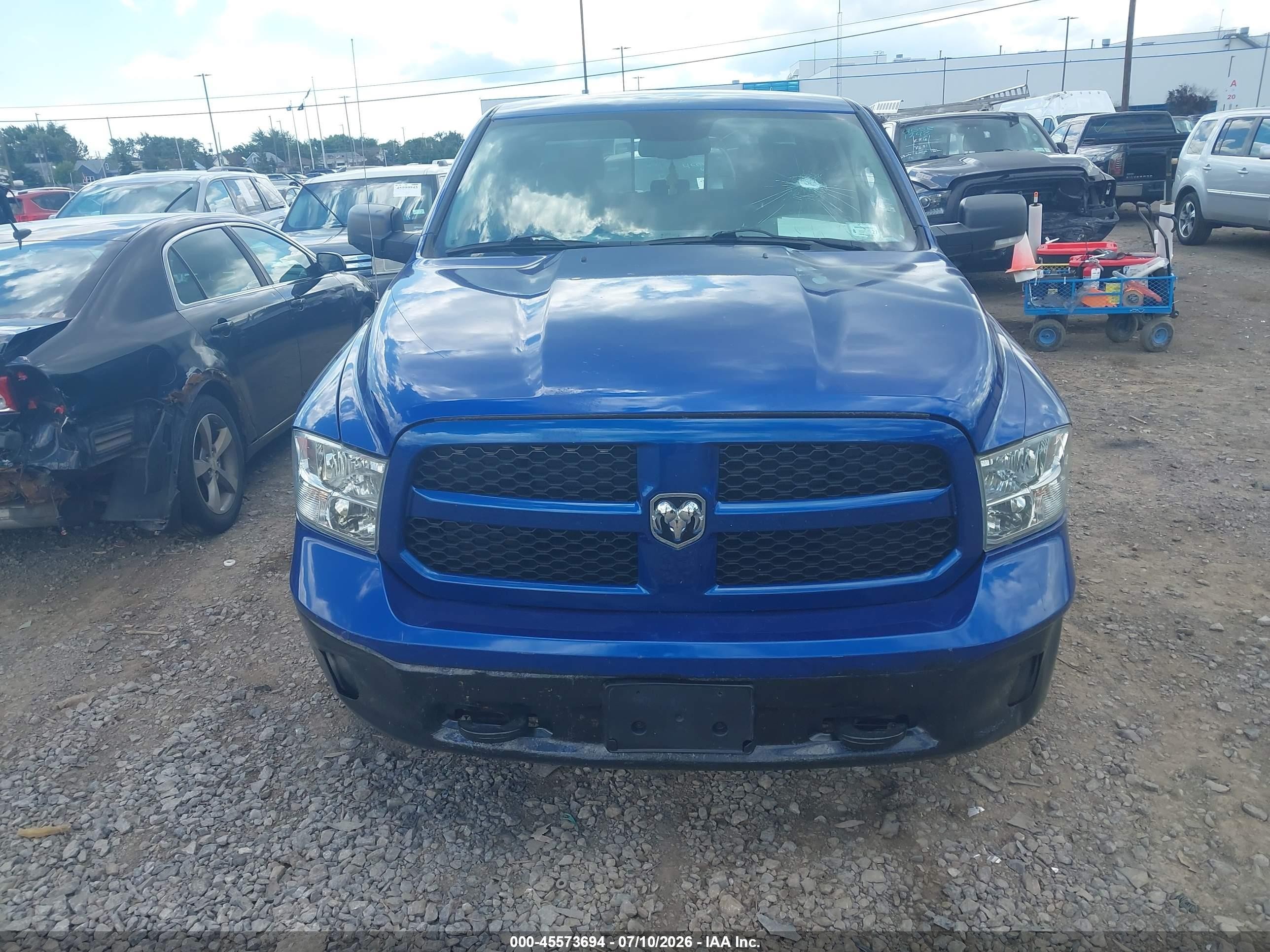 2015 Ram 1500 Outdoorsman Blue vin: 1C6RR7LT5FS628376