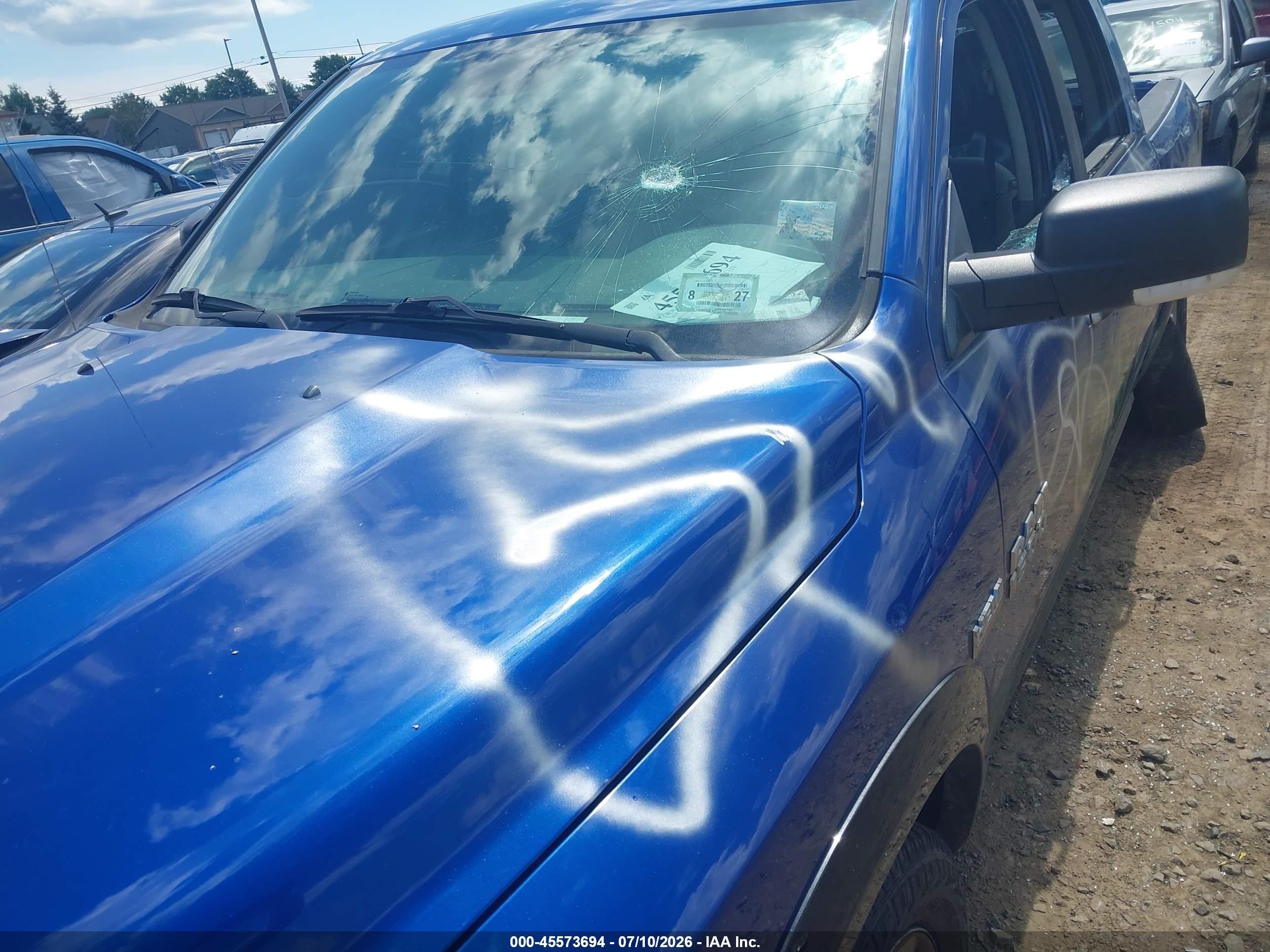 2015 Ram 1500 Outdoorsman Blue vin: 1C6RR7LT5FS628376