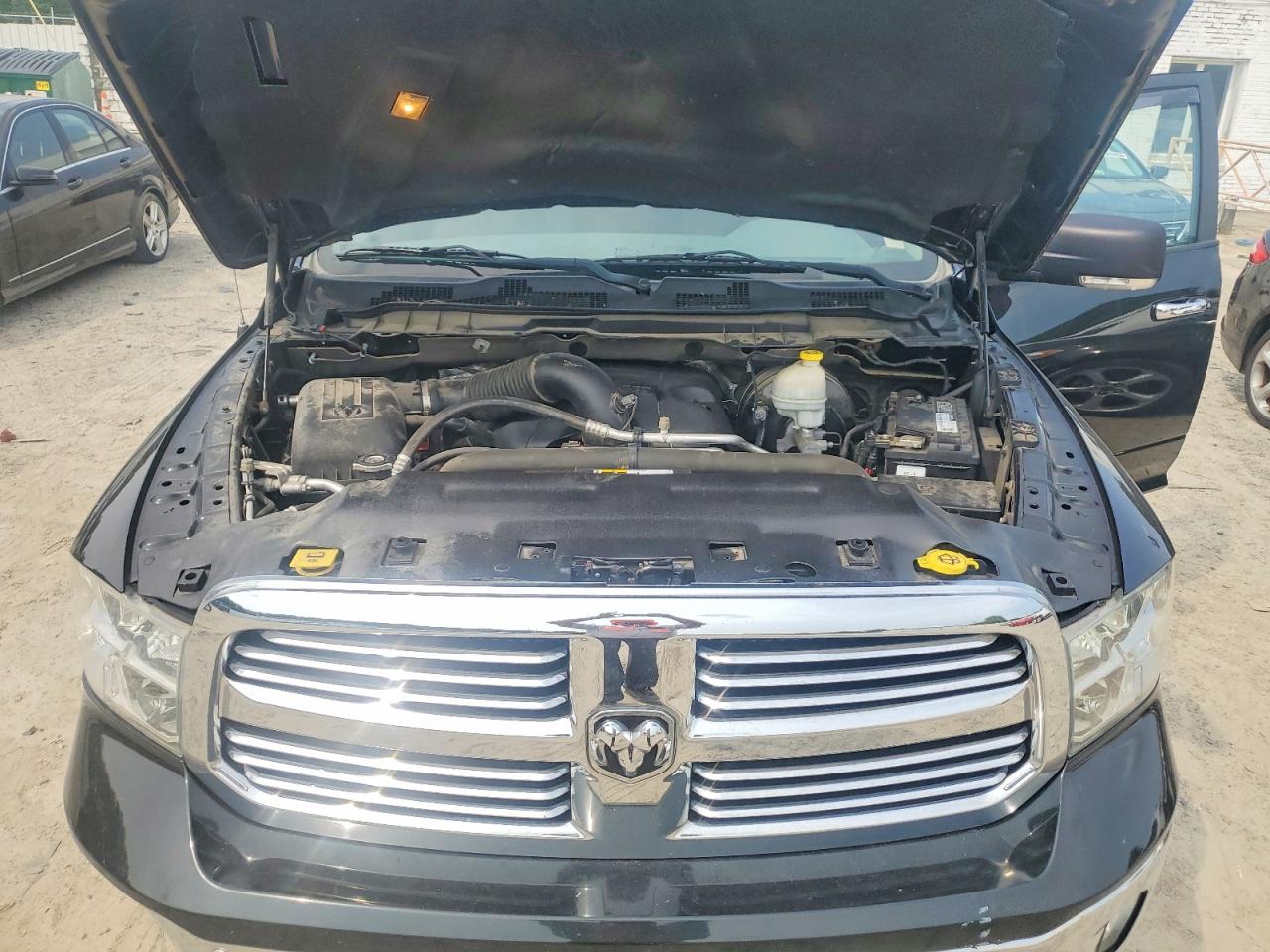 2015 Ram 1500 Slt Black vin: 1C6RR7LT5FS680283