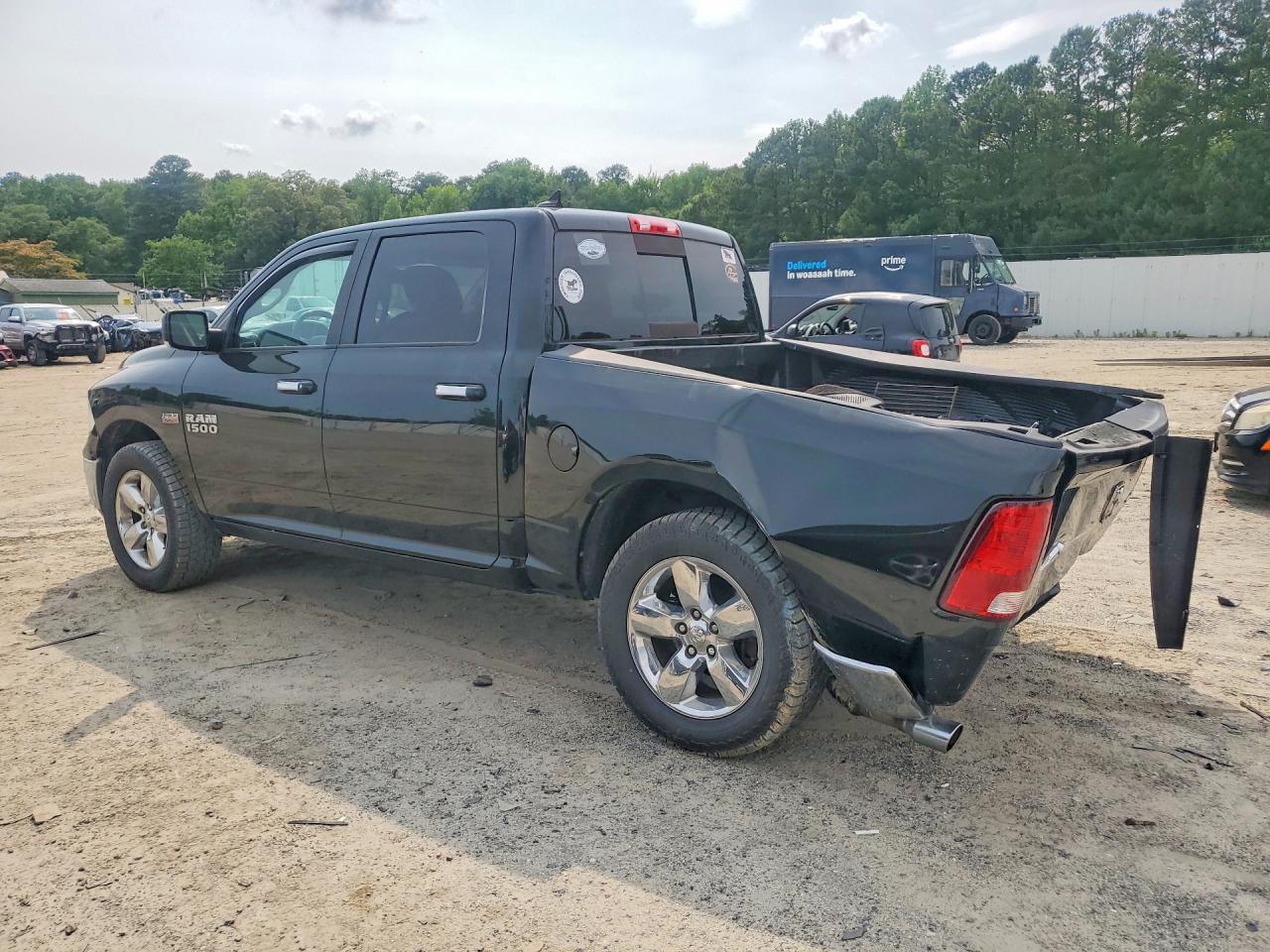 2015 Ram 1500 Slt Black vin: 1C6RR7LT5FS680283
