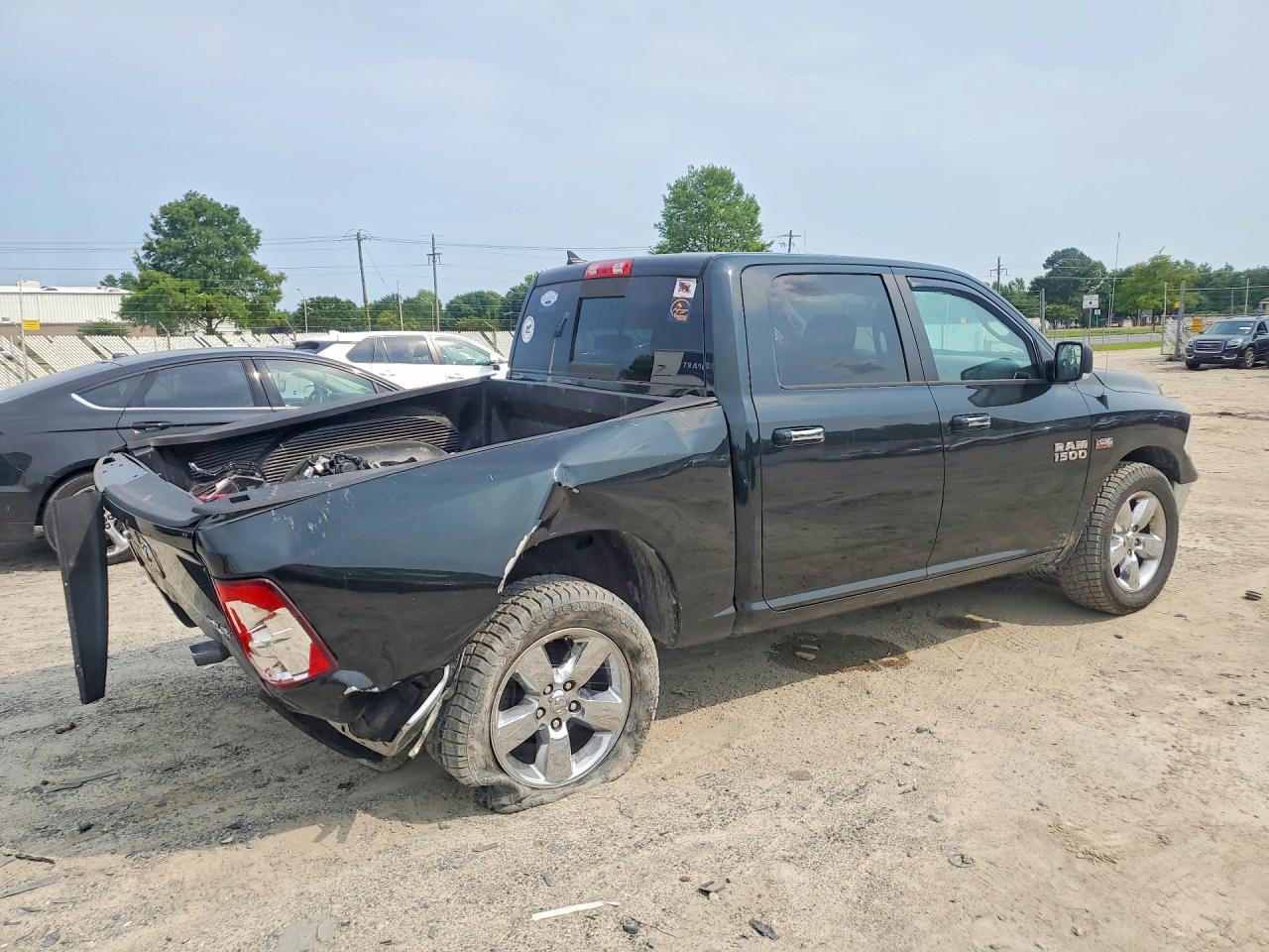 2015 Ram 1500 Slt Black vin: 1C6RR7LT5FS680283