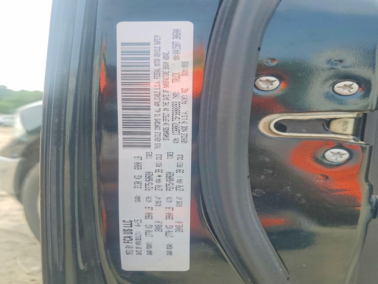 2015 Ram 1500 Slt Black vin: 1C6RR7LT5FS680283