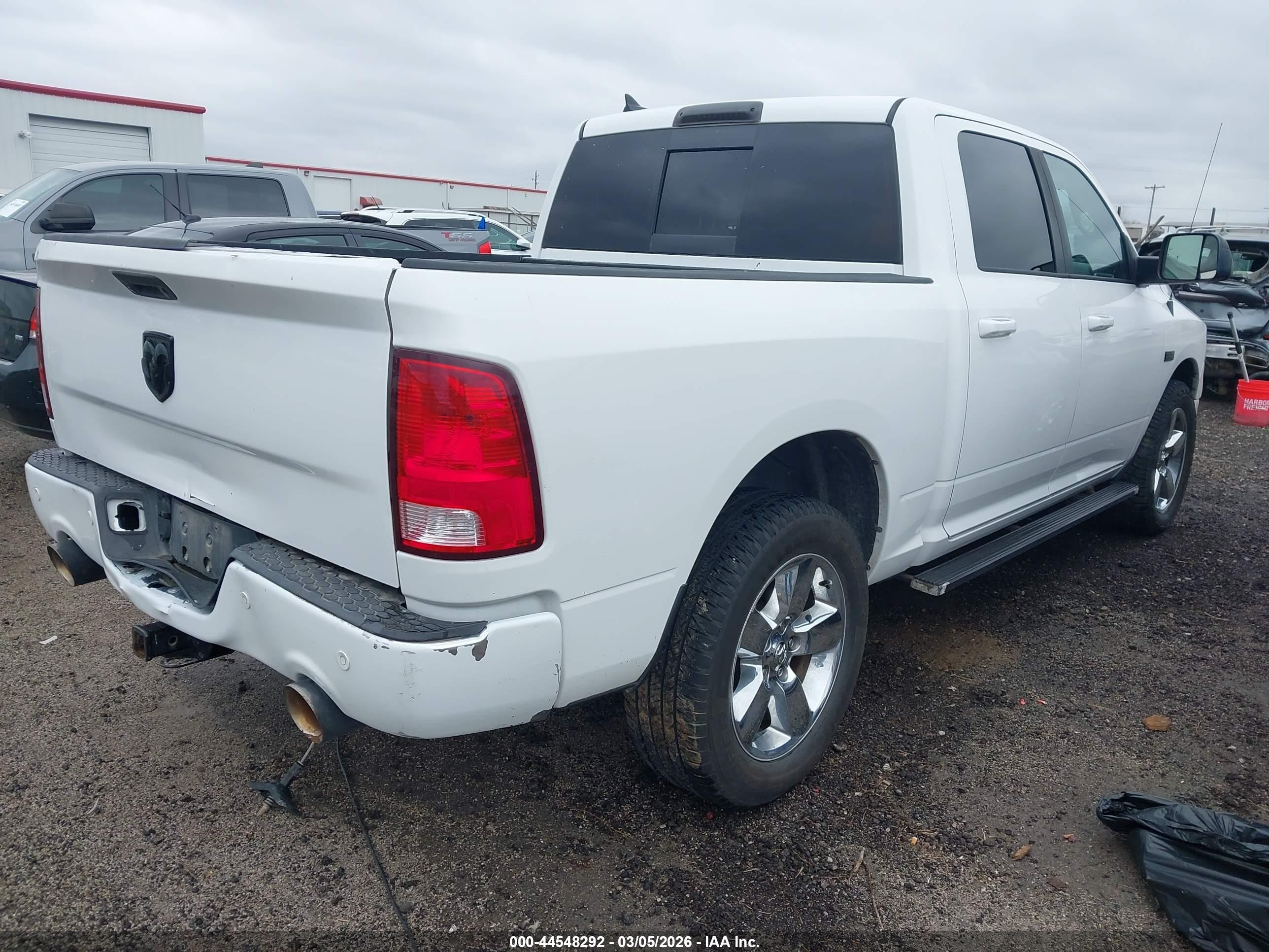 2015 Ram 1500 Lone Star White vin: 1C6RR7LT5FS698475