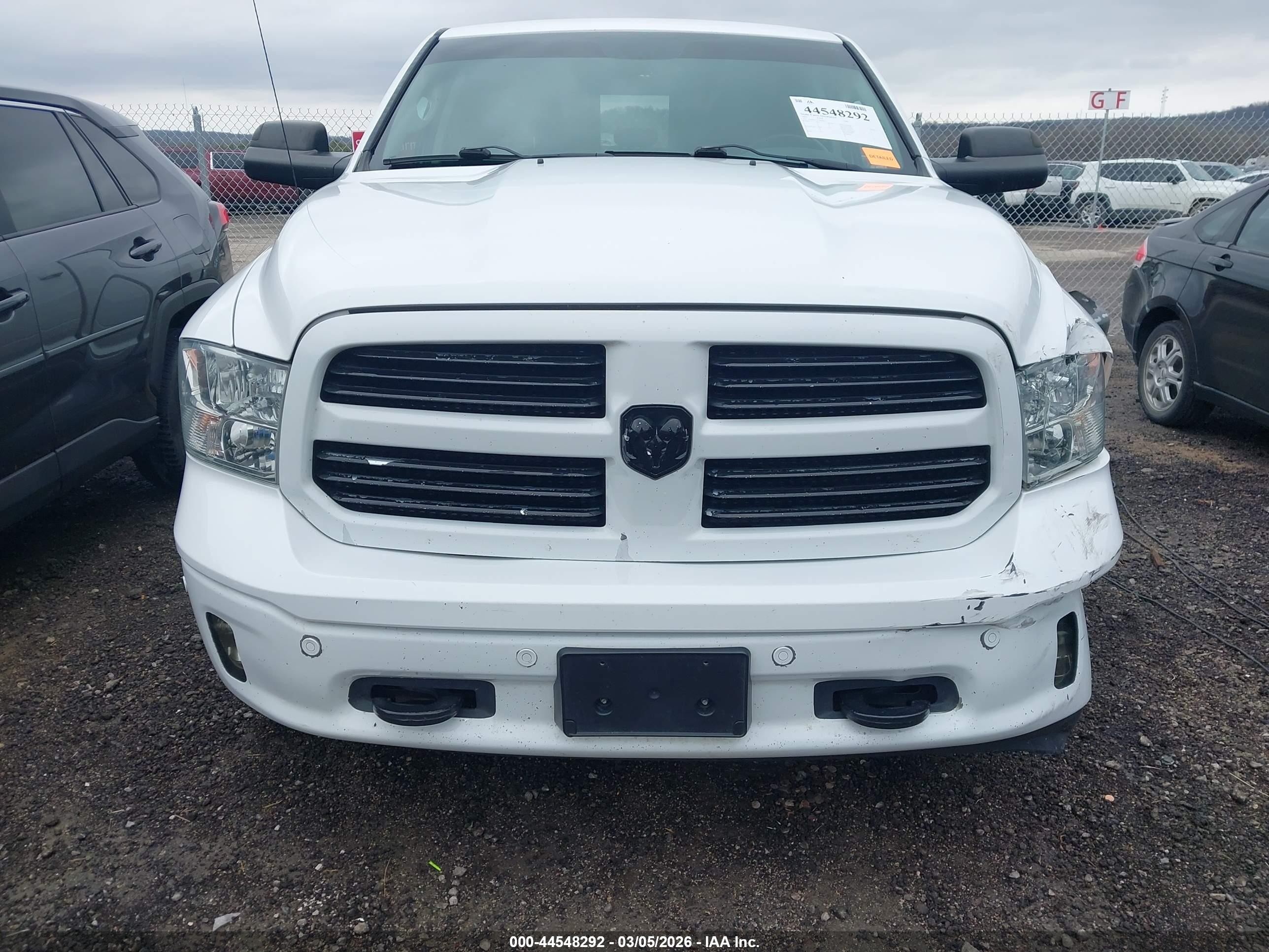 2015 Ram 1500 Lone Star White vin: 1C6RR7LT5FS698475