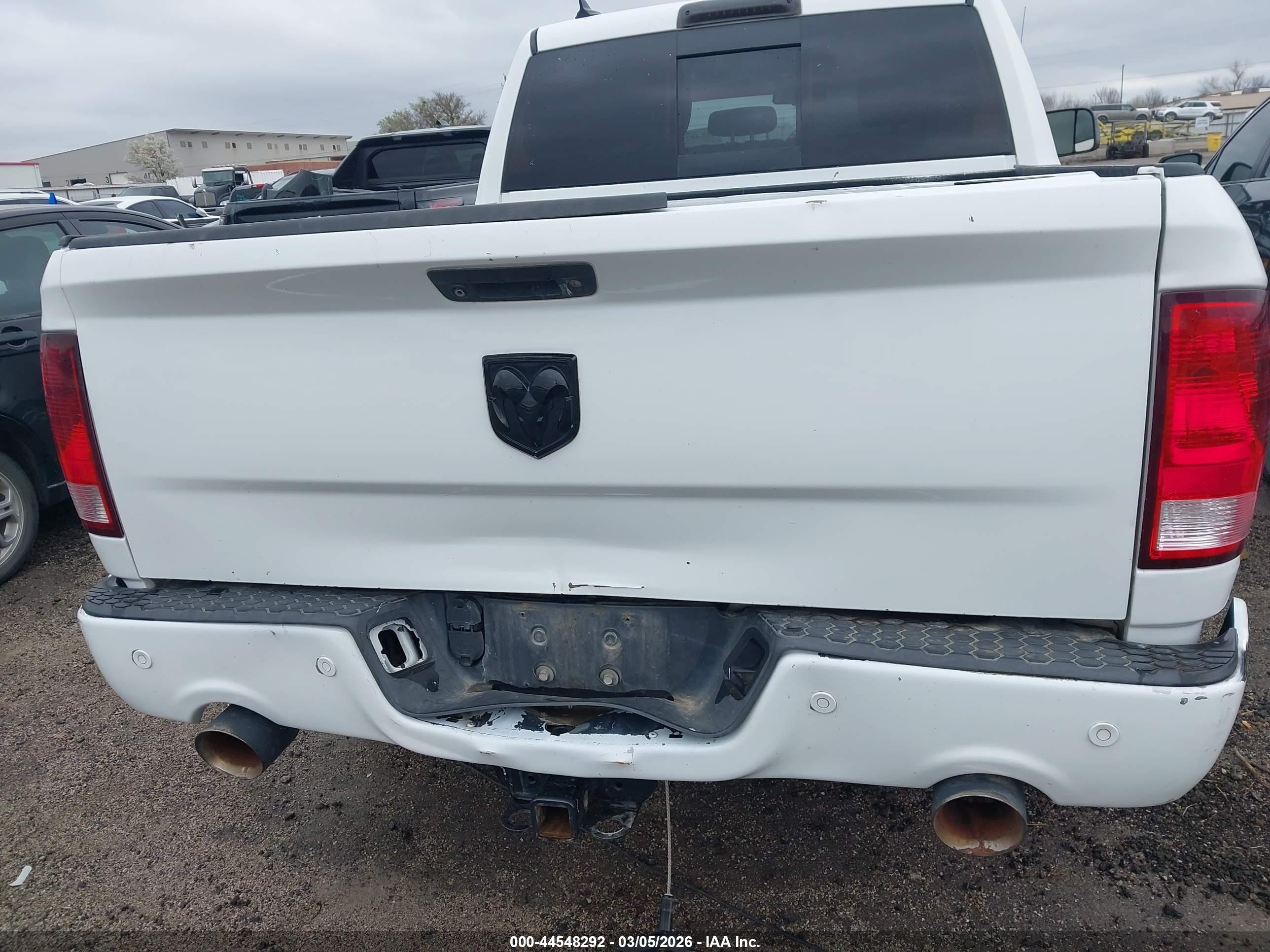 2015 Ram 1500 Lone Star White vin: 1C6RR7LT5FS698475