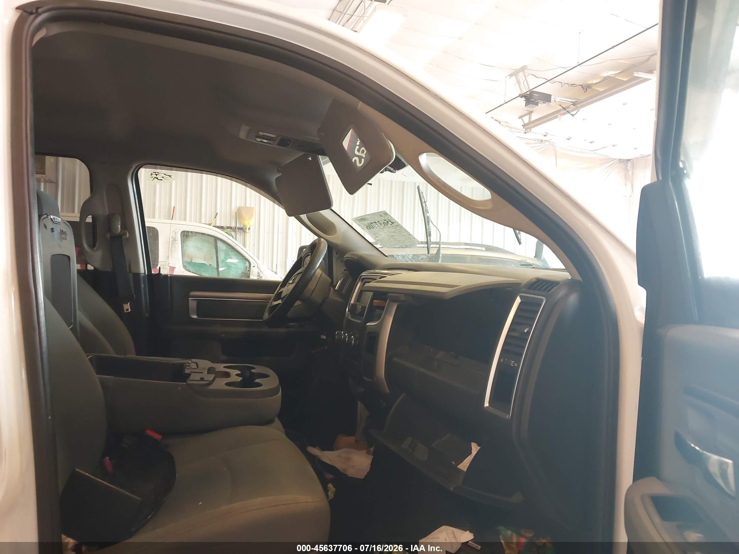 2015 Ram 1500 Slt White vin: 1C6RR7LT5FS707207