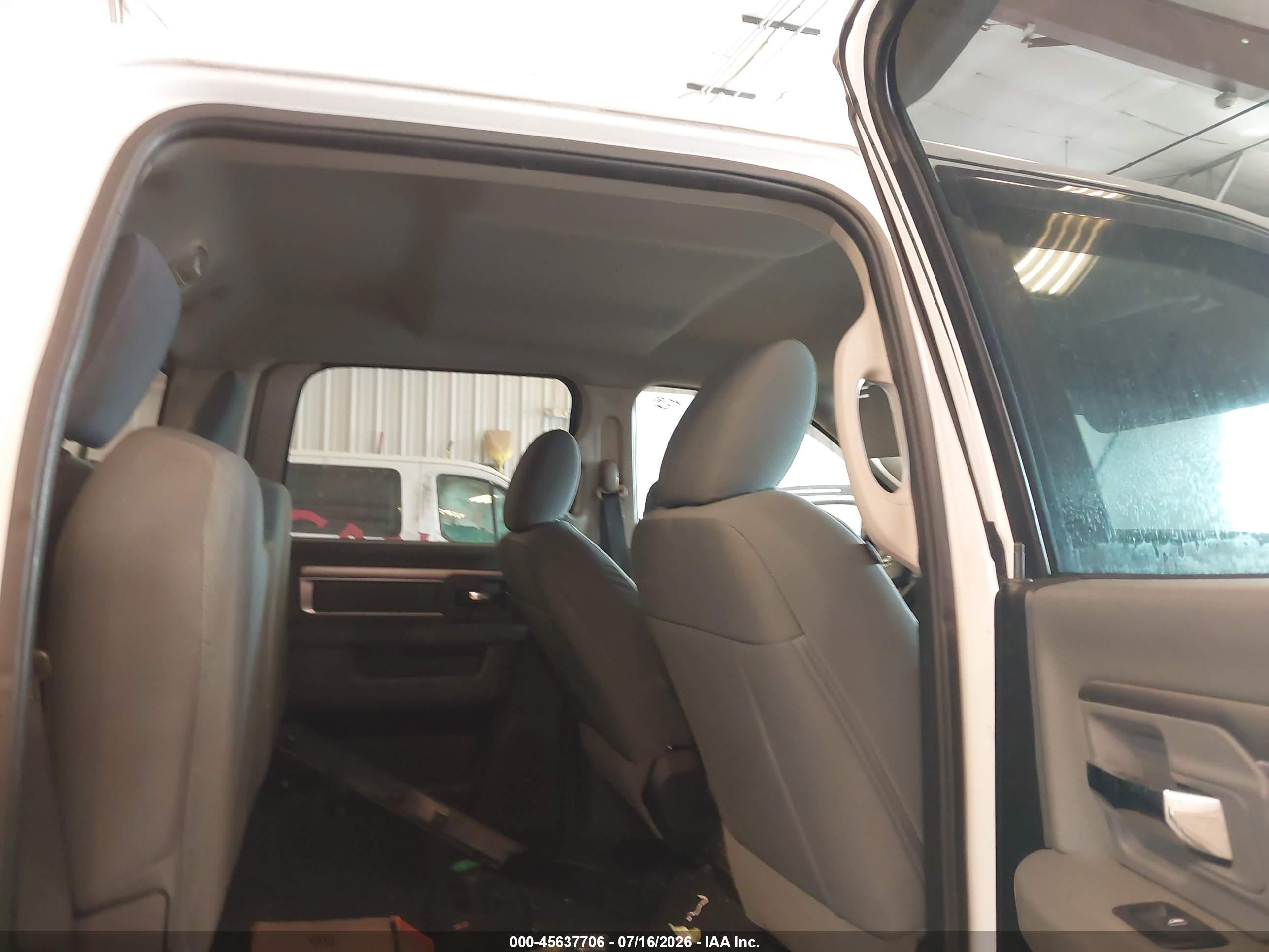 2015 Ram 1500 Slt White vin: 1C6RR7LT5FS707207